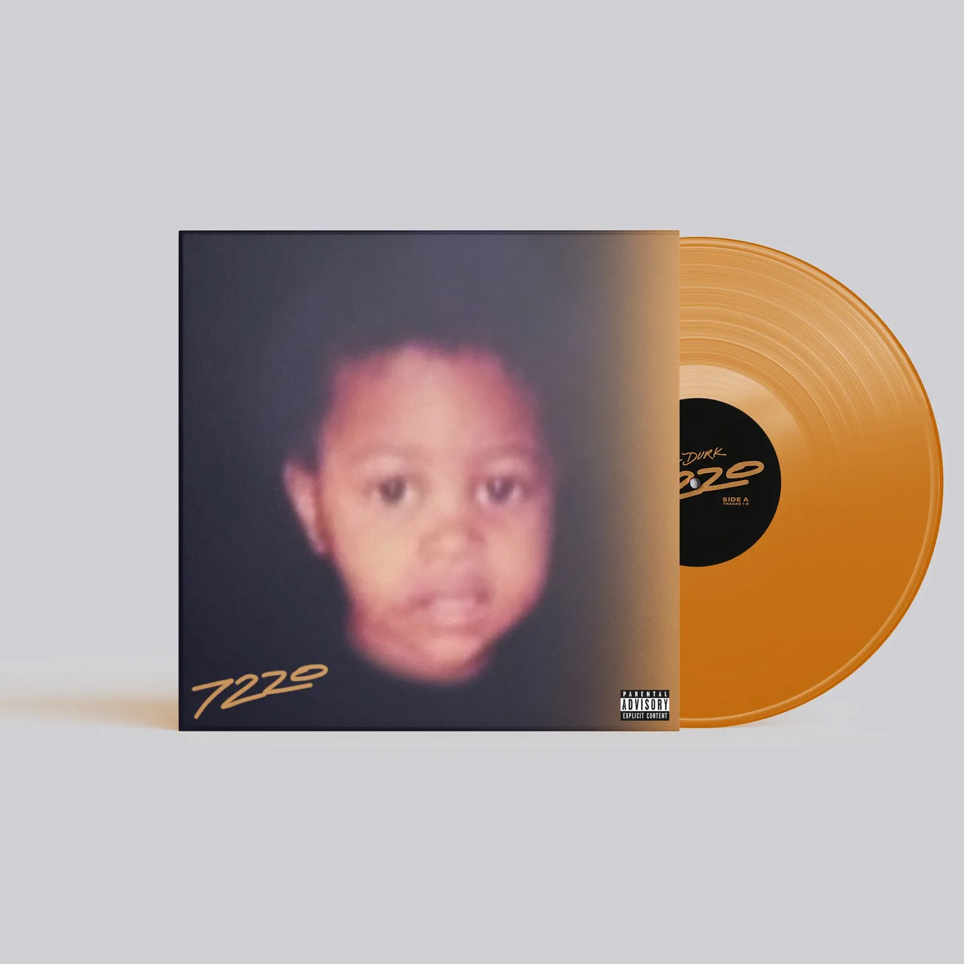 Lil Durk 7220 SIGNED EXCLUSIVE ORANGE DOUBLE VINYL