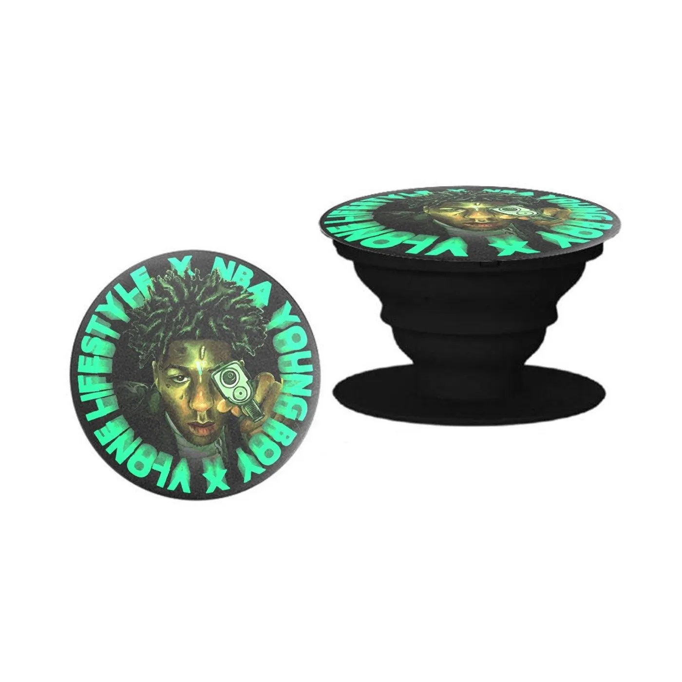 YoungBoy Never Broke Again YoungBoy NBA X VLONE Cross Roads Pop Socket + Digital Album