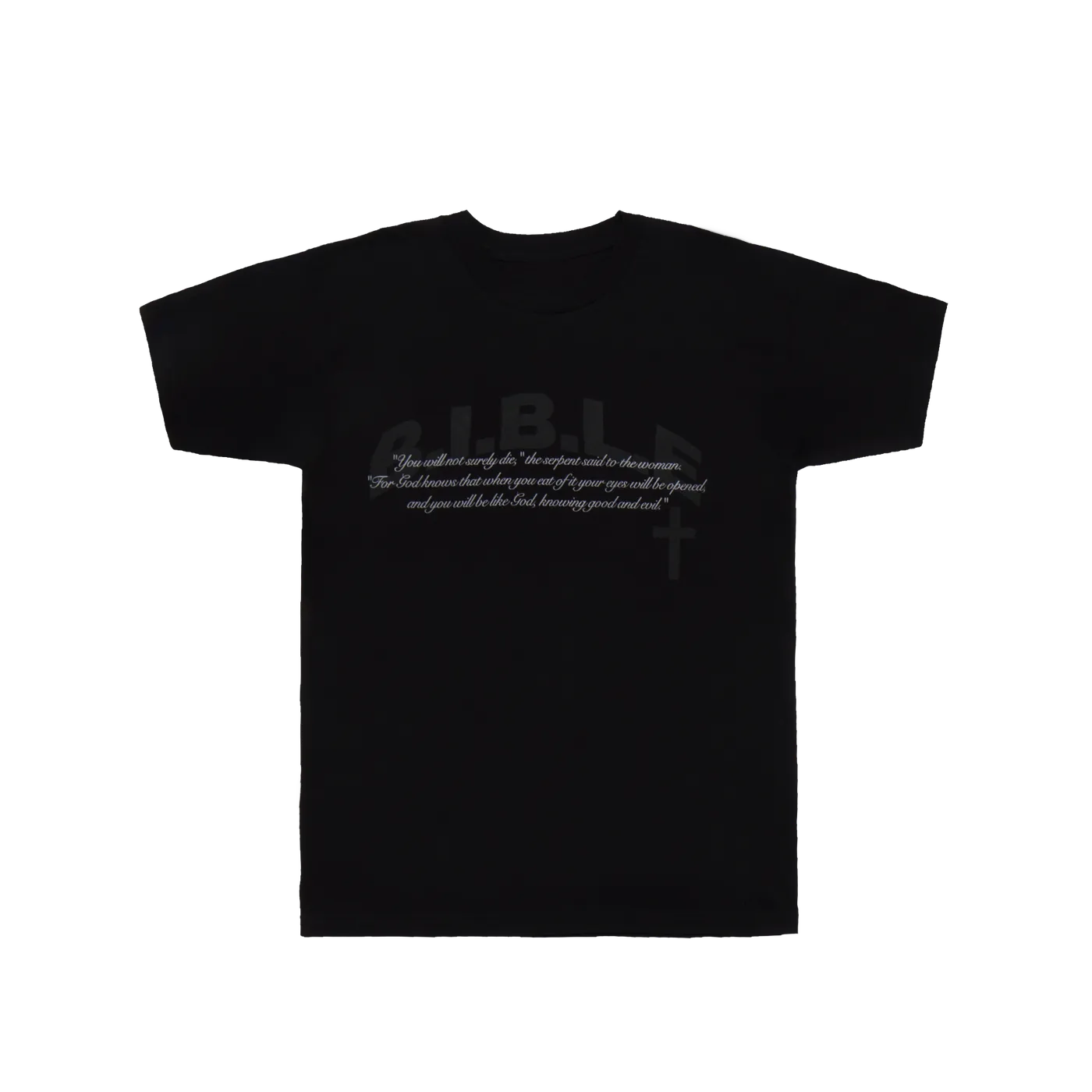 Fivio Foreign B.I.B.L.E. Tee Black