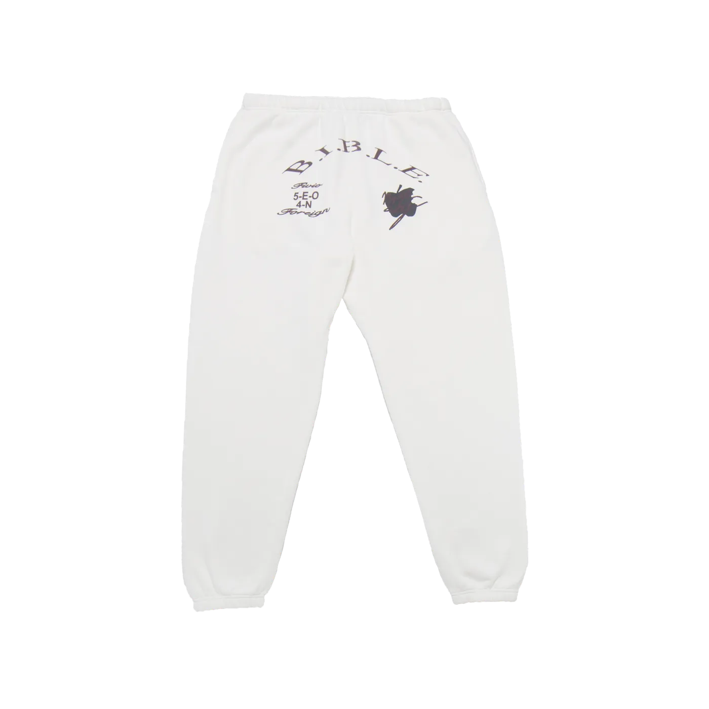 Fivio Foreign B.I.B.L.E. Sweatpants Tan