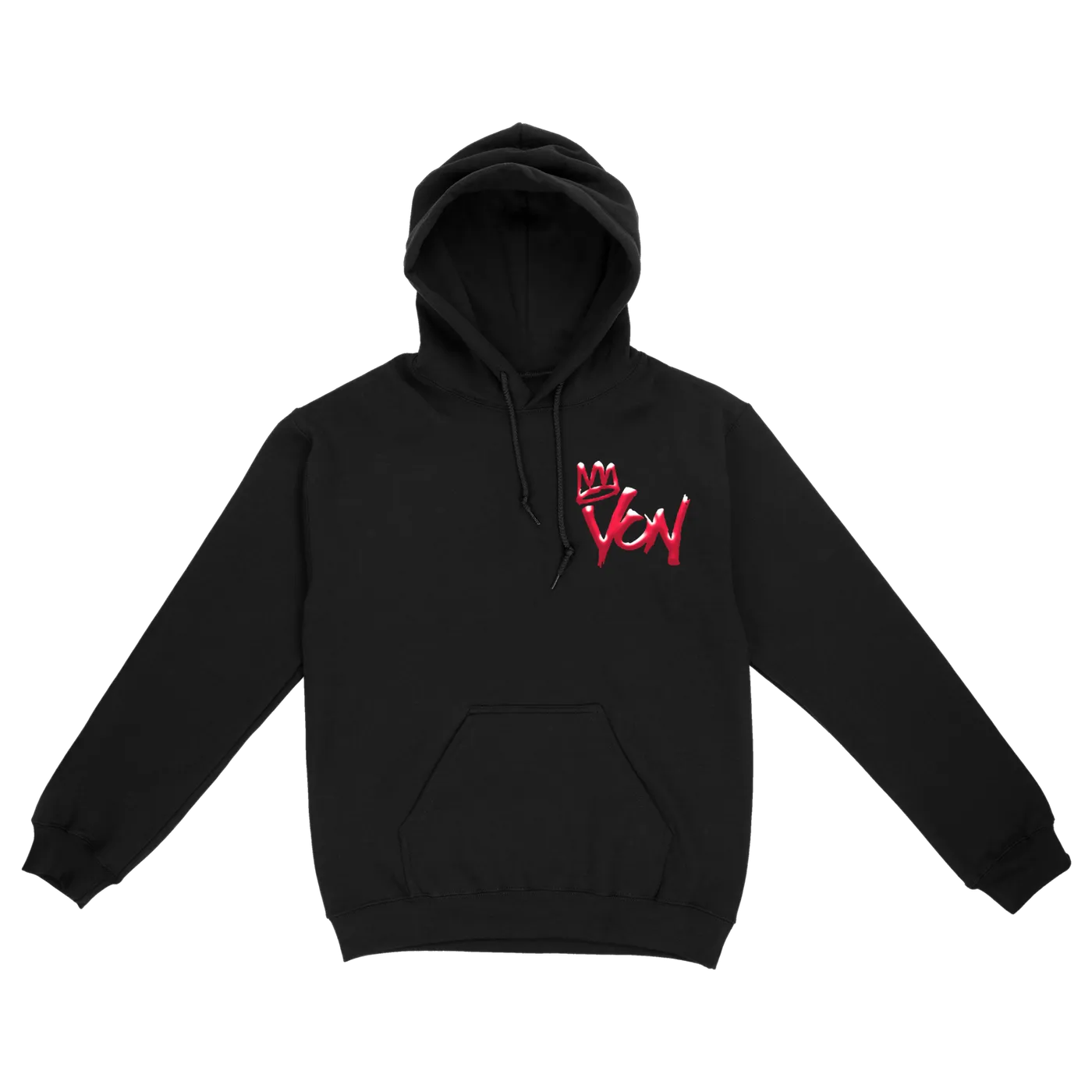 King Von Top of The World Hoodie Black