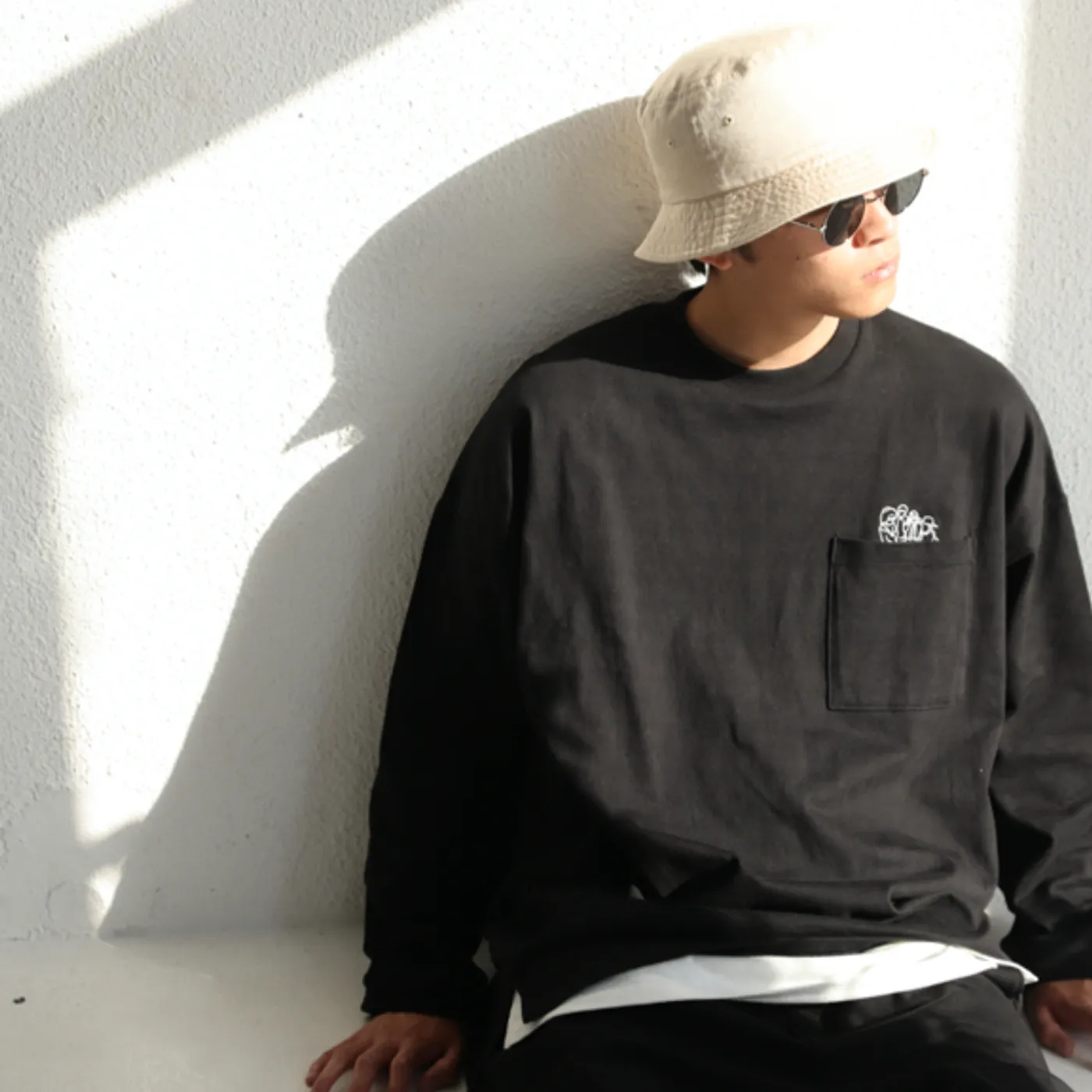 Neighbors Complain nbcp long sleeve t-shirt feat.antiqua (black)