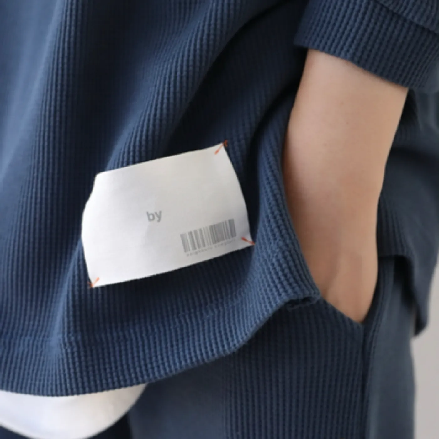 Neighbors Complain nbcp waffle roomwear feat.antiqua (ink blue)