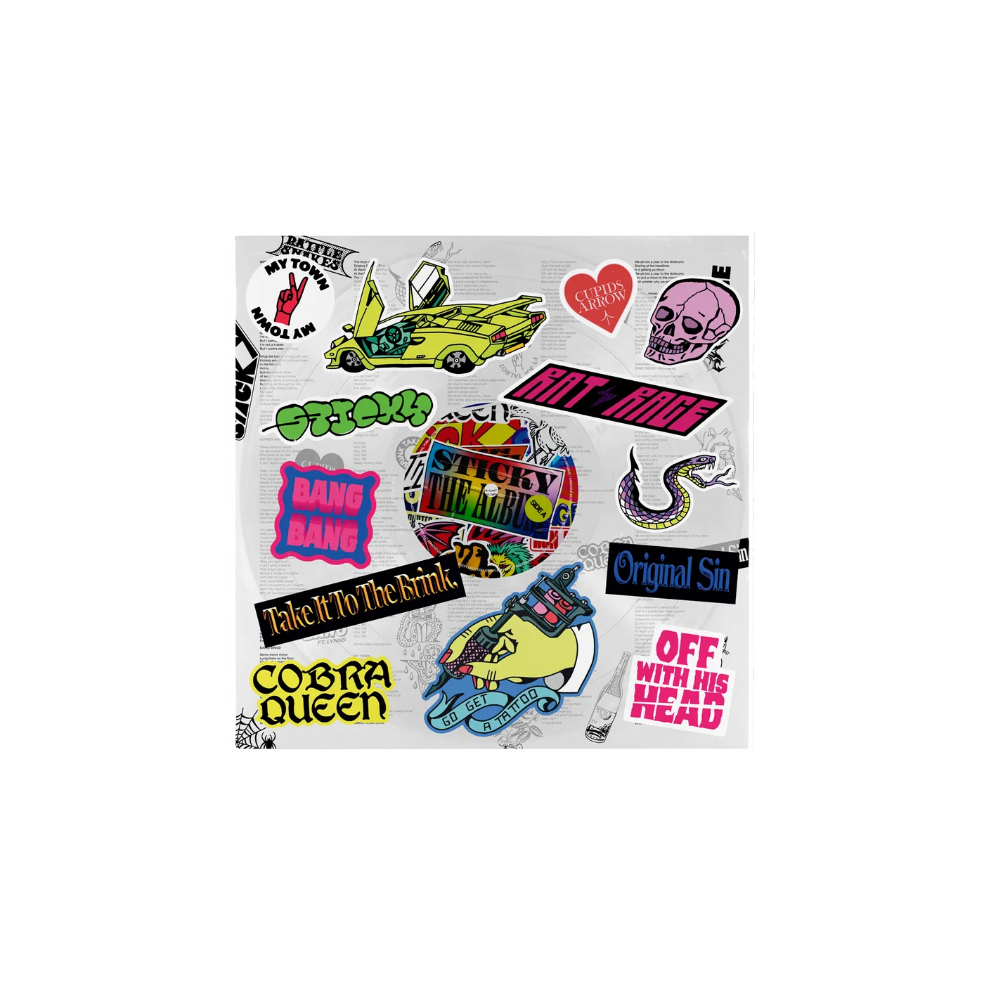 Frank Carter & The Rattlesnakes Sticky Deluxe Vinyl