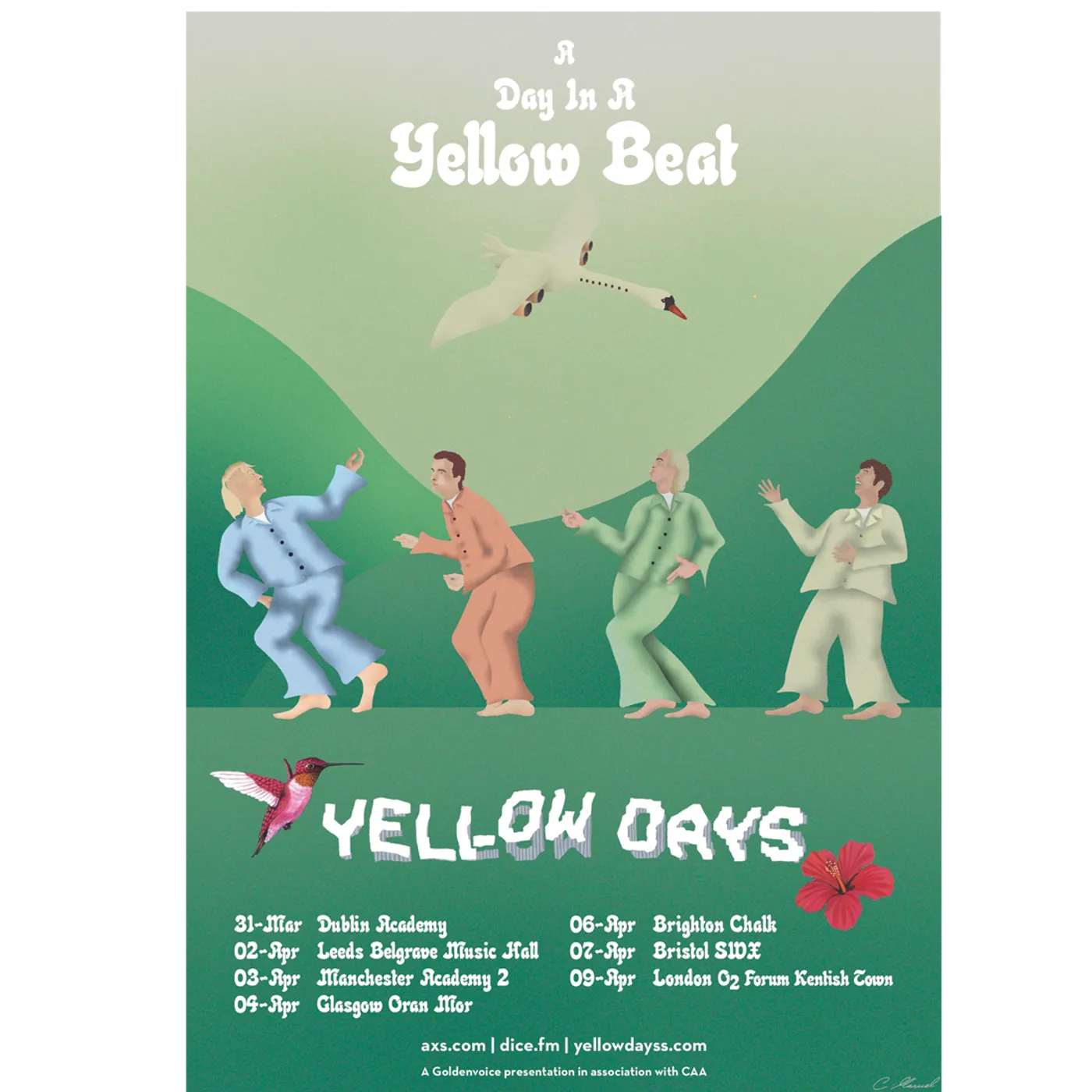 Yellow Days A Day In A Yellow Beat (Signed 2LP) (Vinyl)