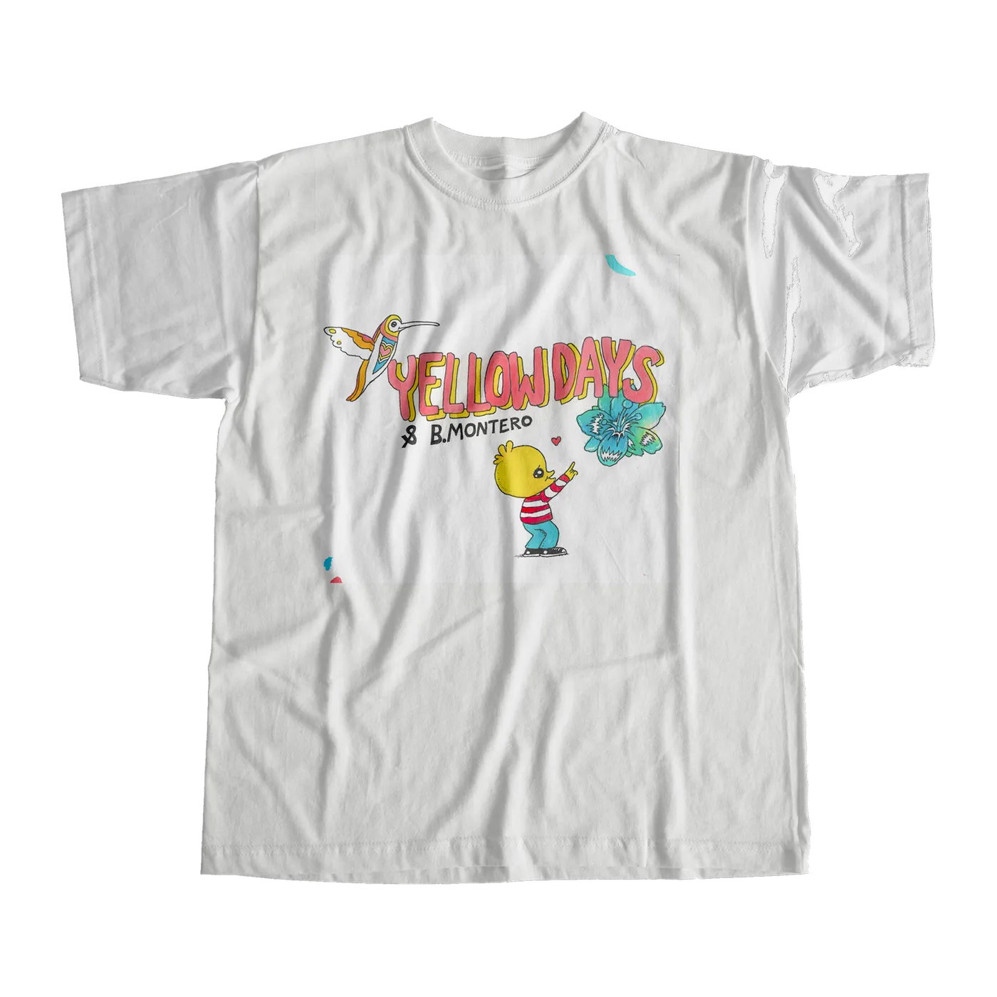 Yellow Days Love is Everywhere Tee X Bjenny Montero