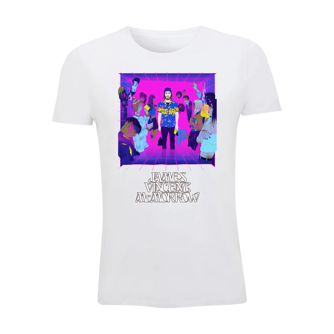 James Vincent McMorrow I Should Go White Tee