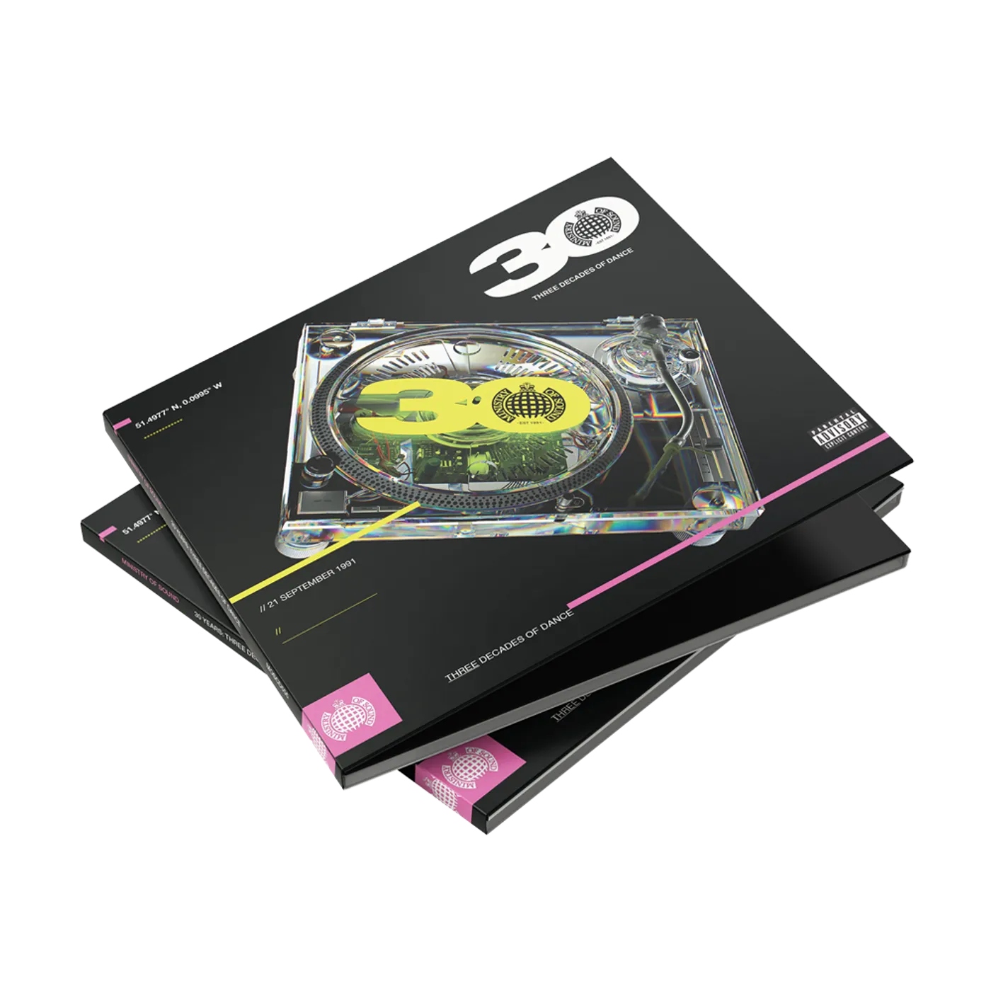 Ministry of Sound 30 Years: Three Decades of Dance (Standard 3CD)