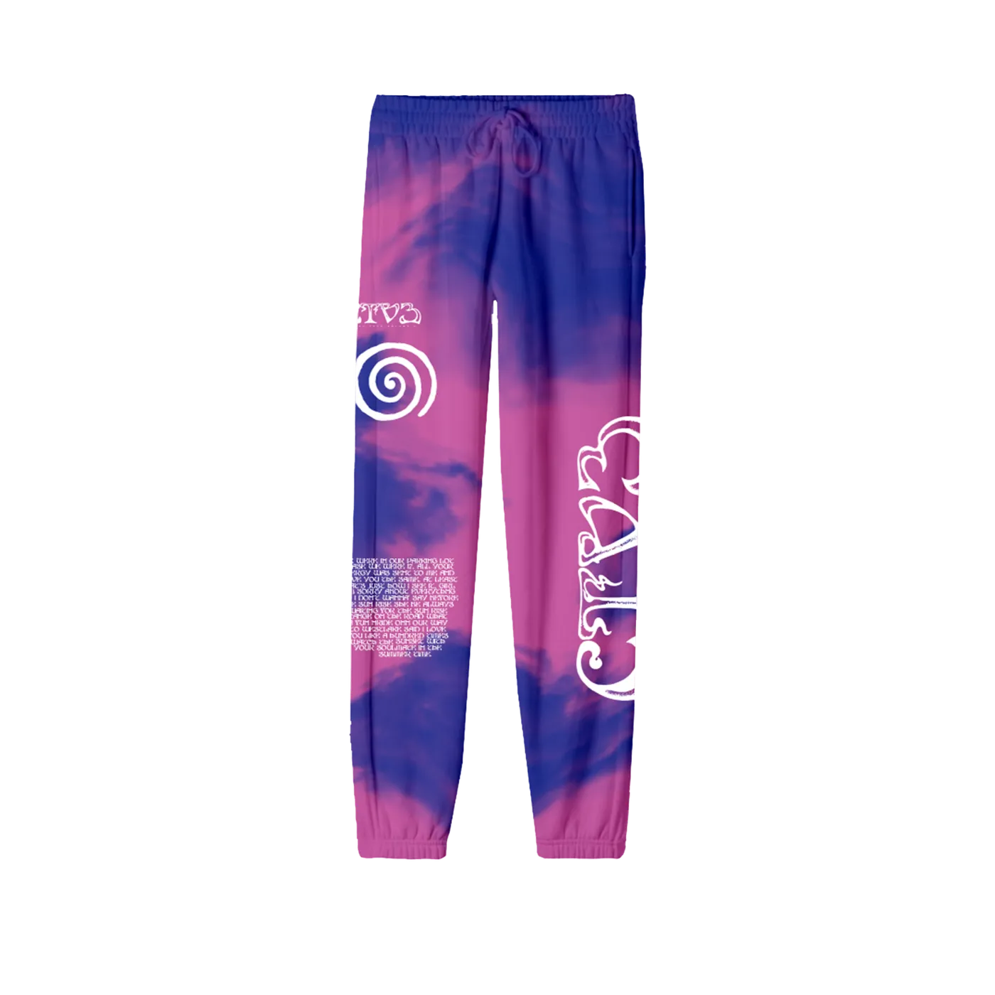 Jaden Smith CTV3: COOL TAPE VOLUME 3 TOUR JOGGER, TIE DYE