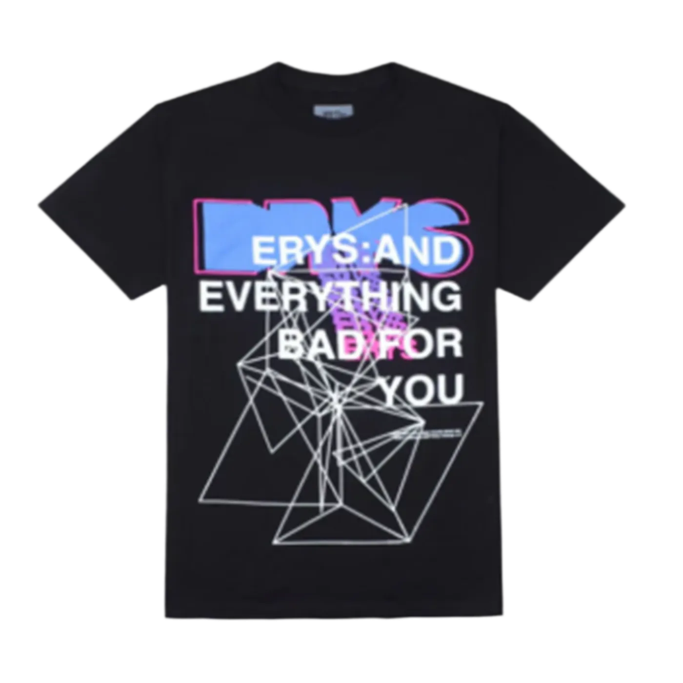 Jaden Smith ERYS: TOUR T-SHIRT, BLACK