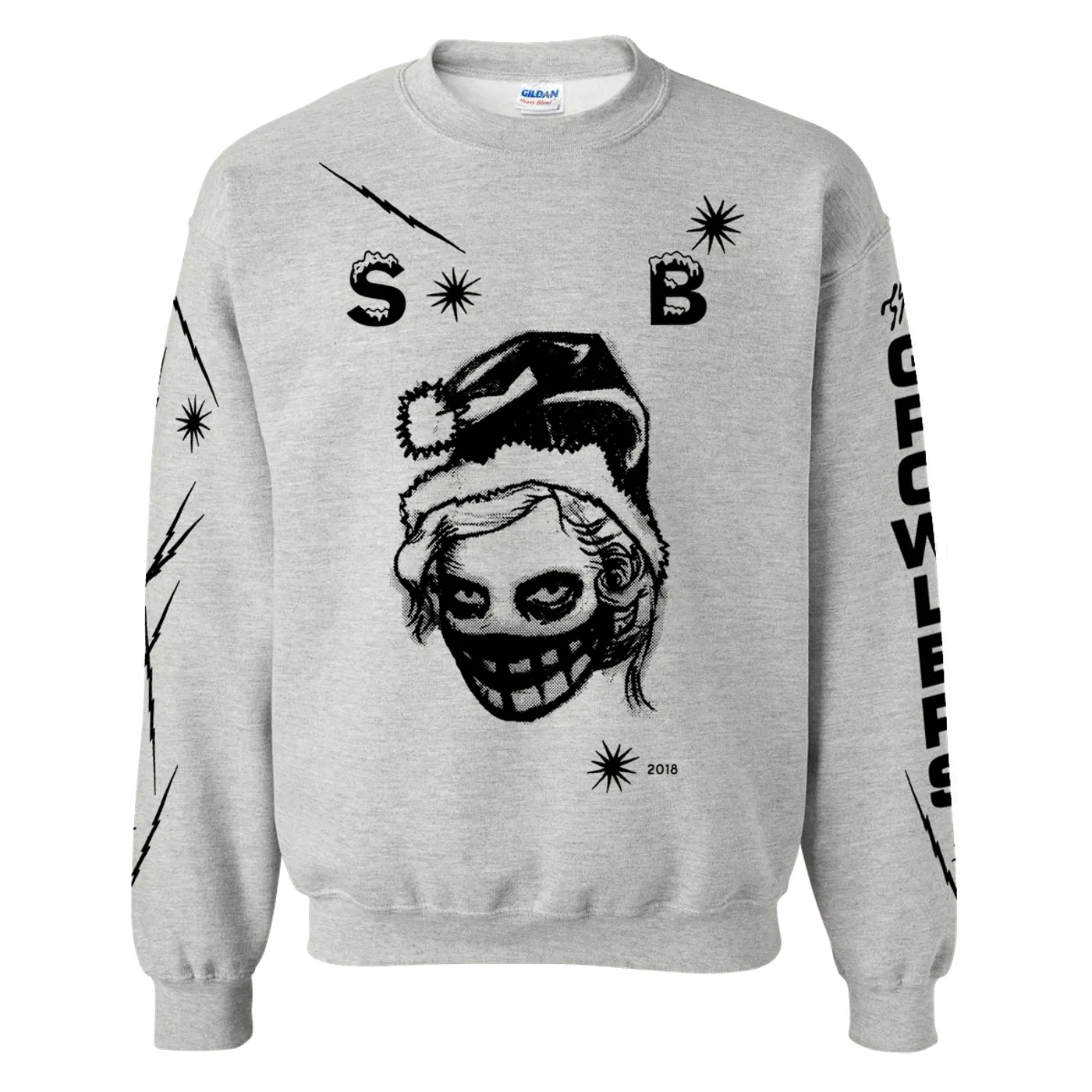 The Growlers 2018 Snow Ball #3 Crewneck Sweatshirt -  Grey