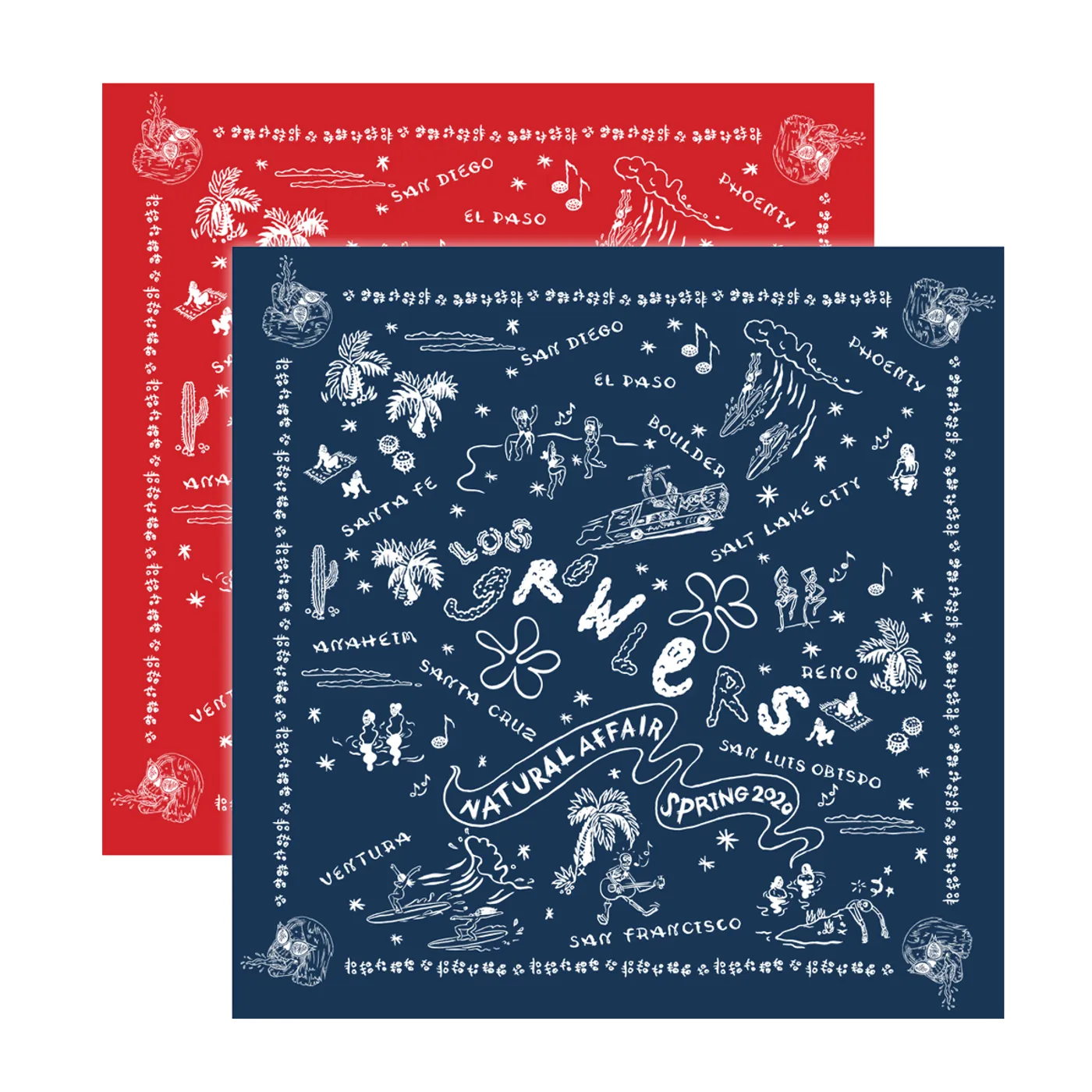 The Growlers Natural Affair Spring 2020 Tour Bandana