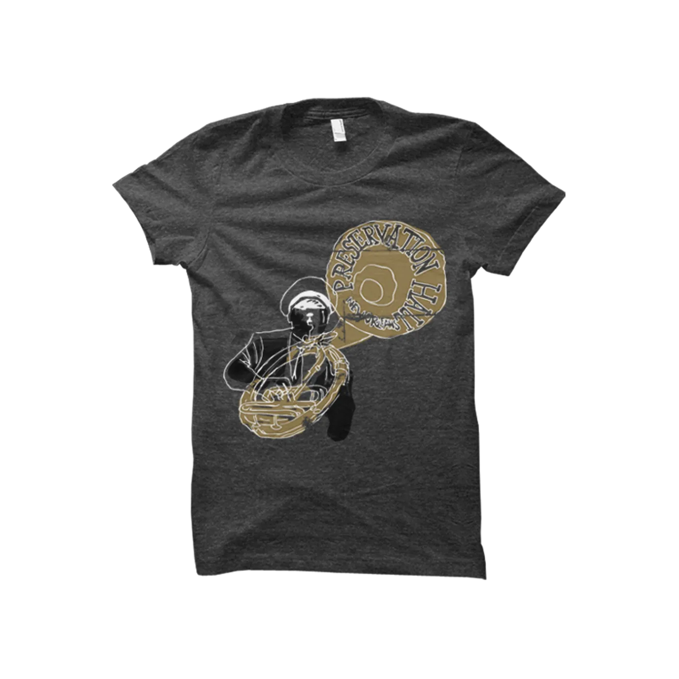 Preservation Hall Jazz Band Womens Tuba Man Tee