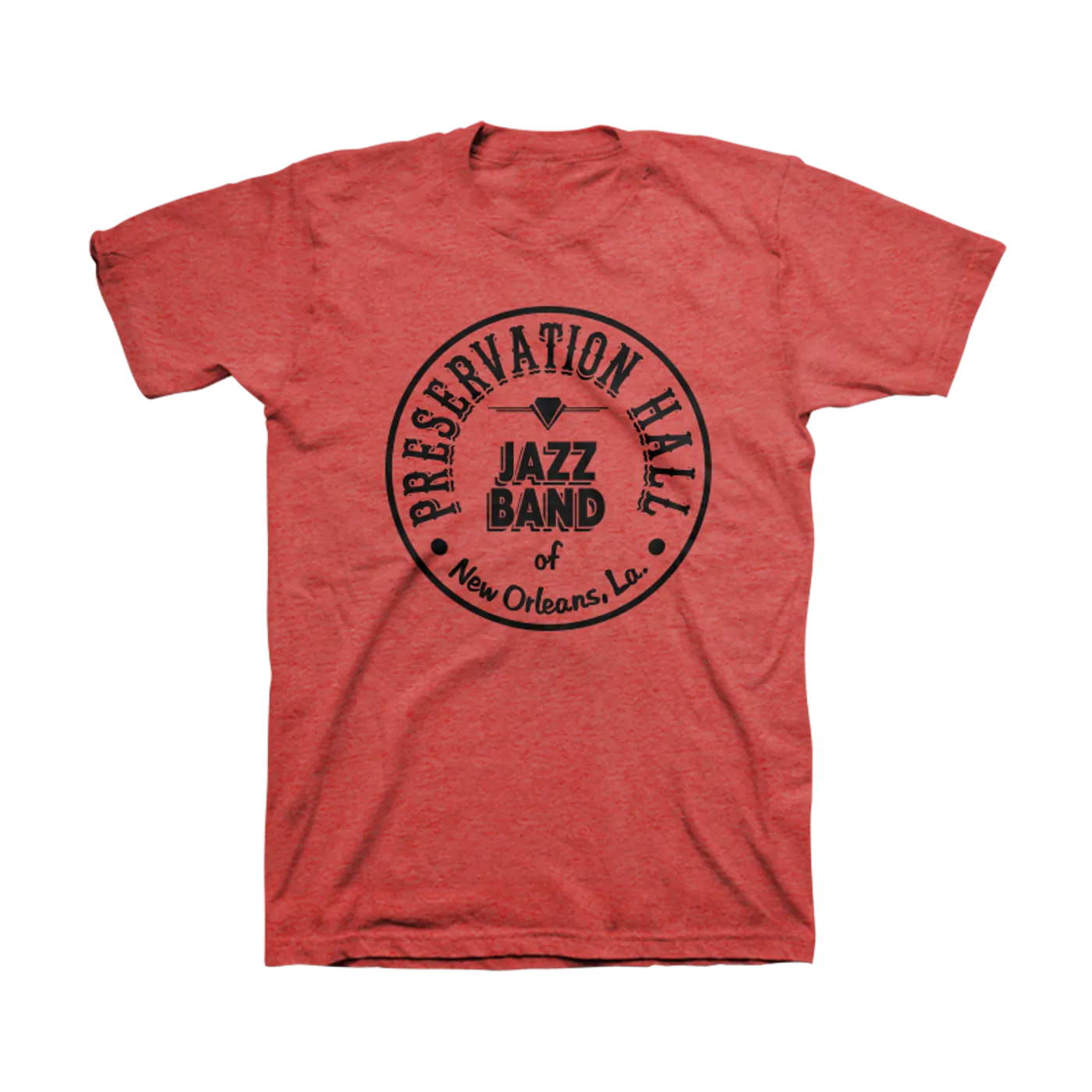 Preservation Hall Jazz Band Mens PHJB Drum Logo Tee (Red)