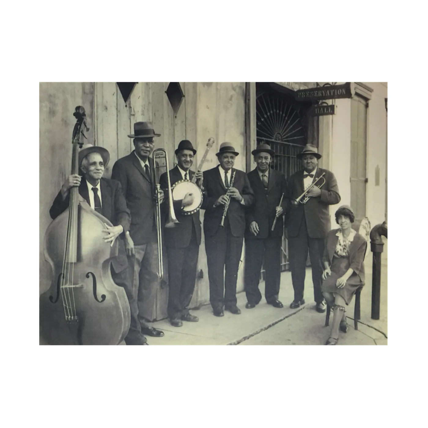 Preservation Hall Jazz Band Sweet Emma Greeting Card