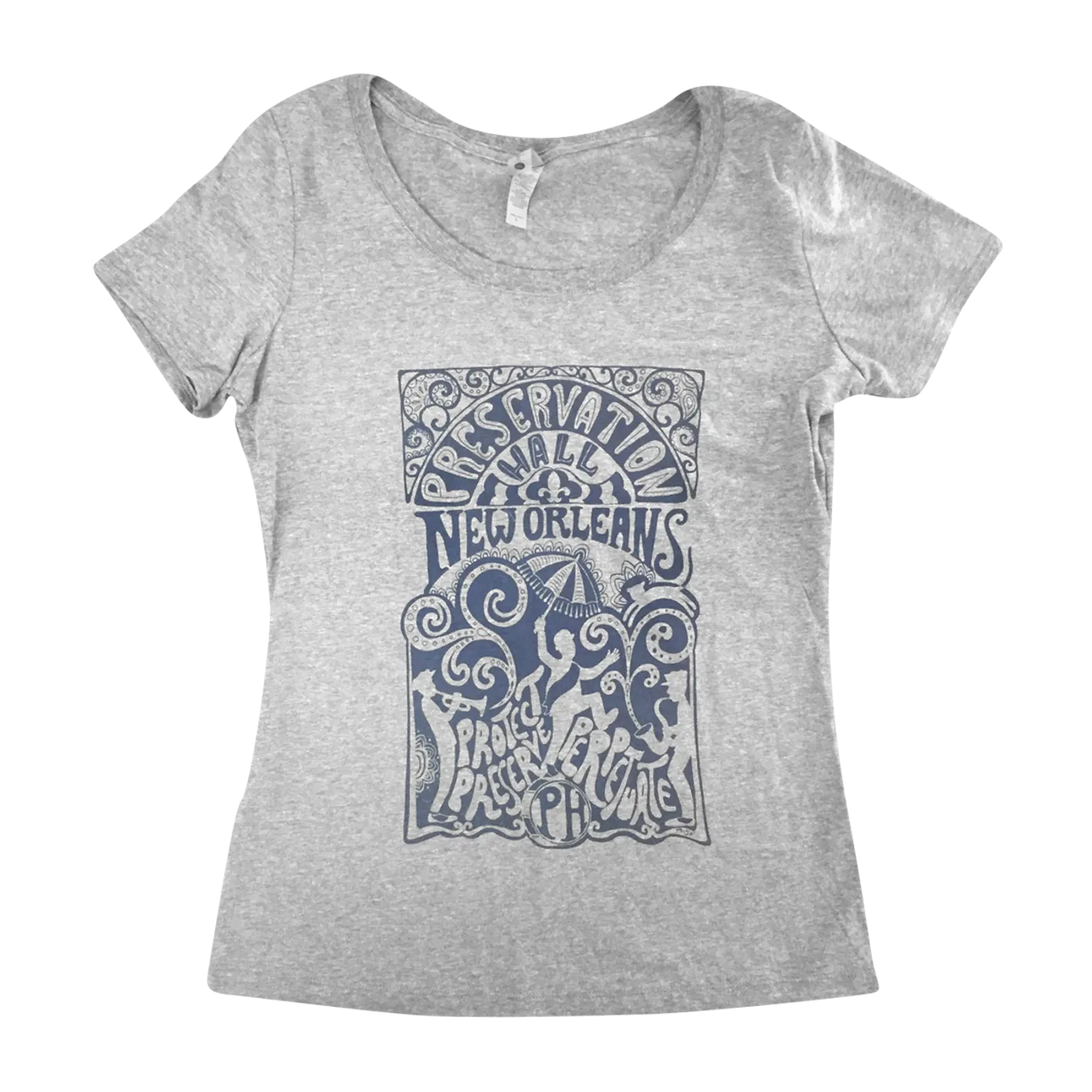 Preservation Hall Jazz Band Women's Protect, Preserve, Perpetuate Tee