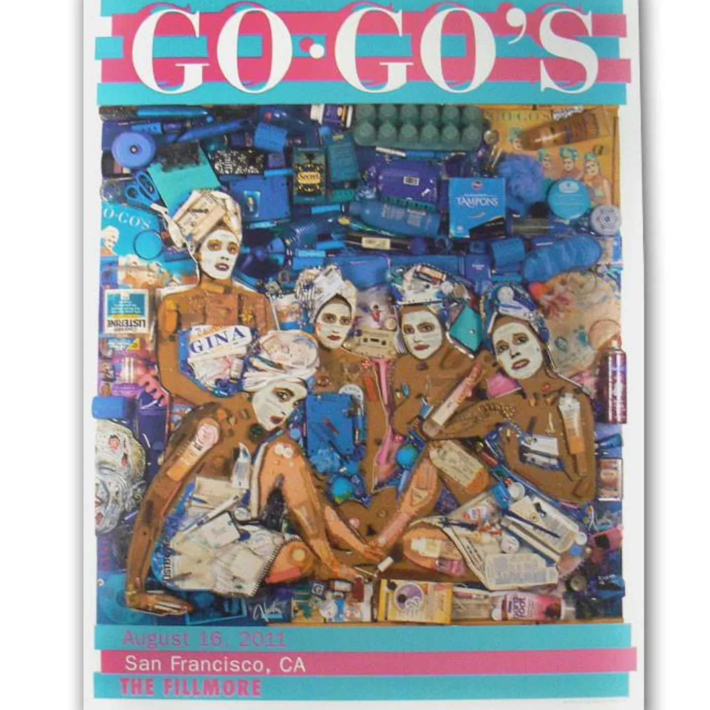 The Go-Go's The Fillmore, San Francisco 8-16-12