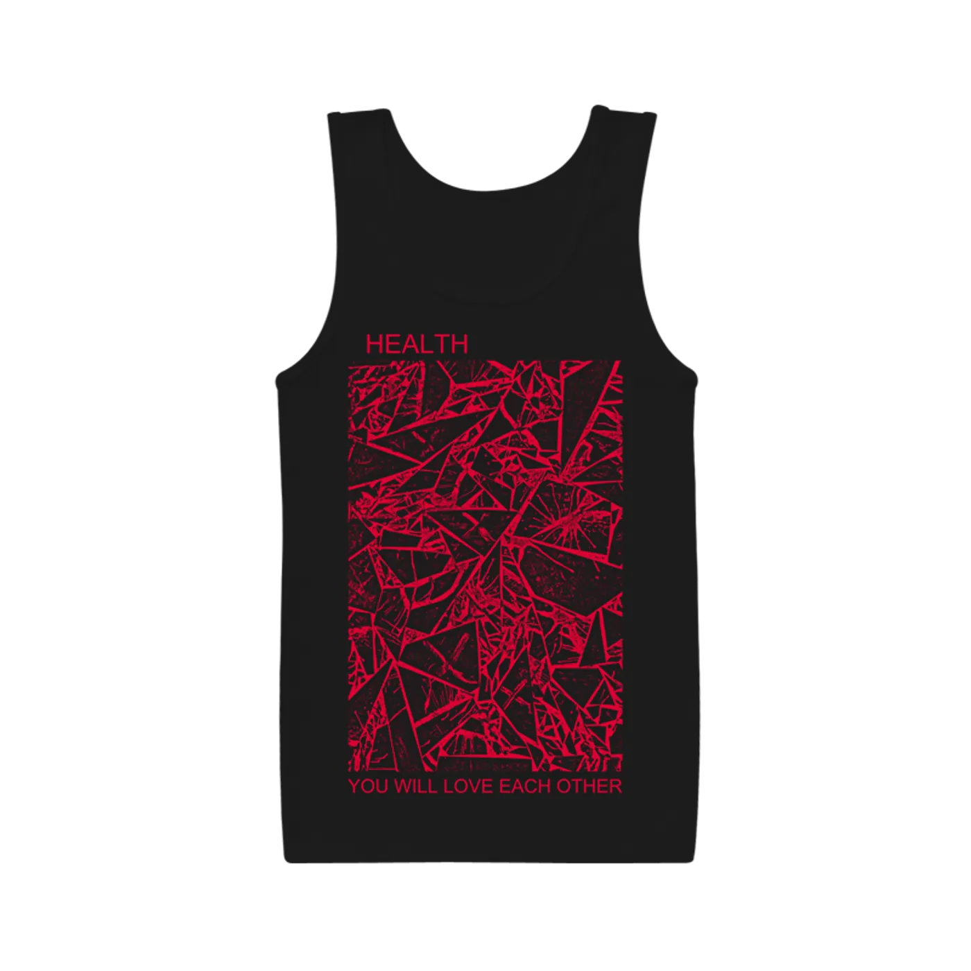 HEALTH Vert Glass Men's Tank