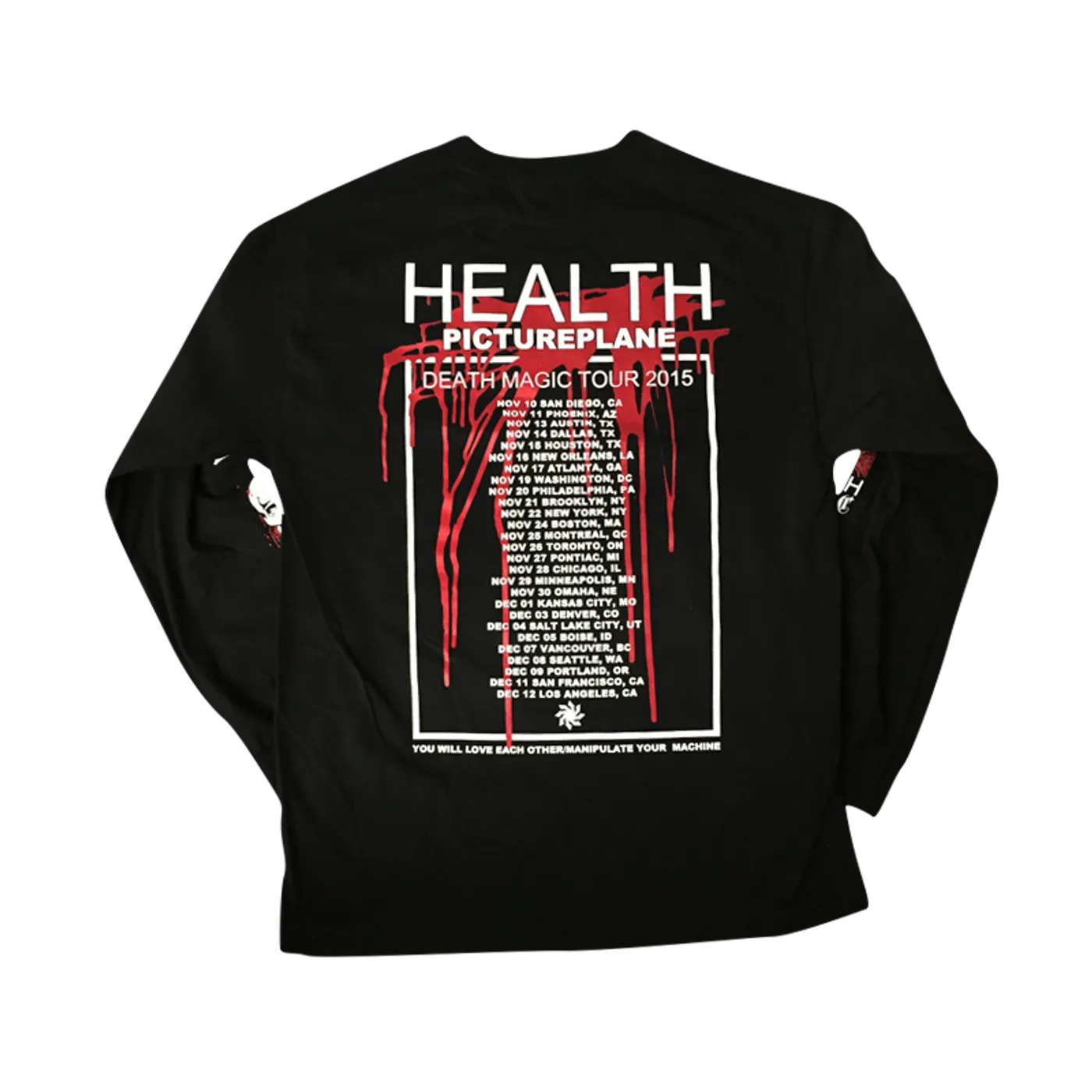 HEALTH Death Magic 2015 Tour Long Sleeve