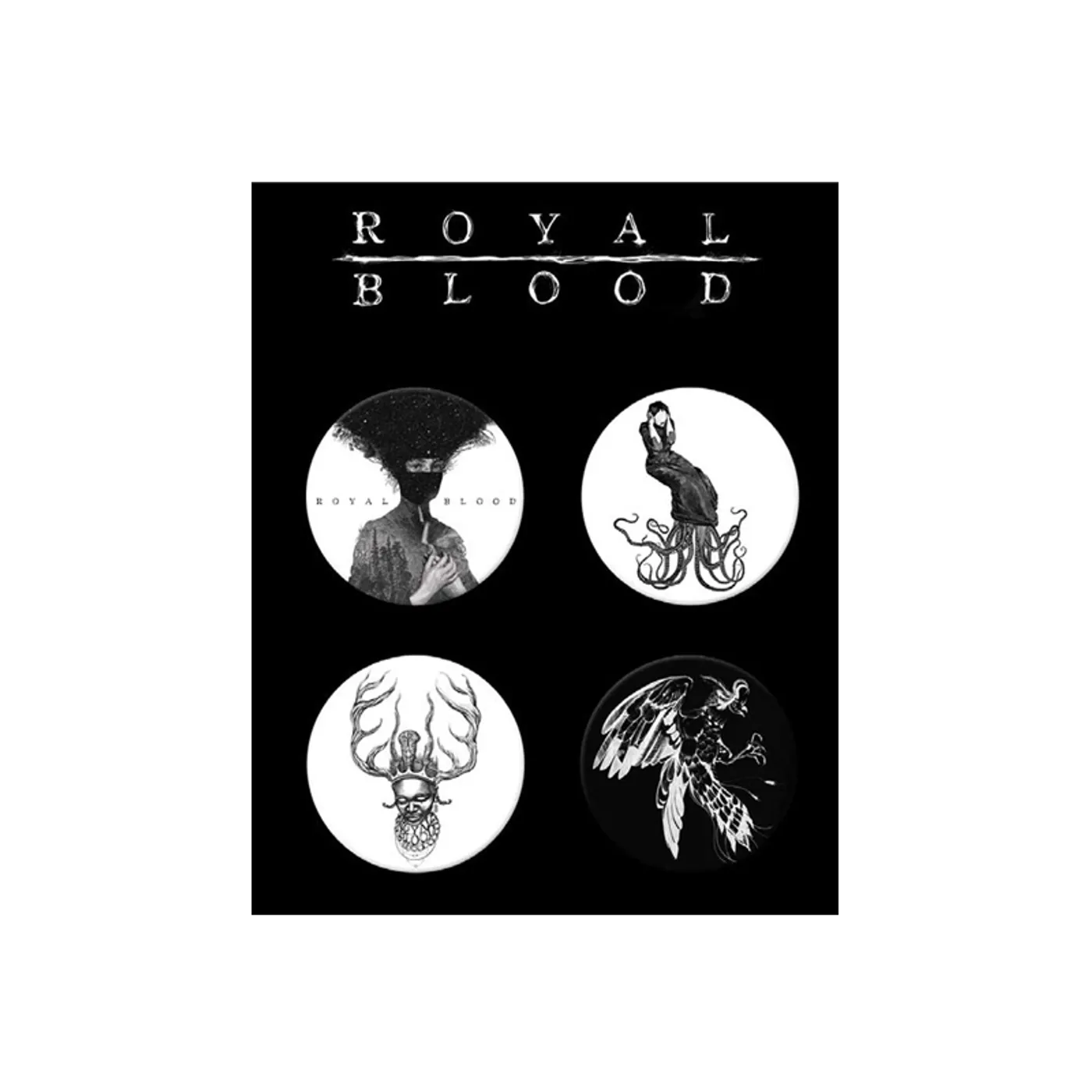 Royal Blood Button Pack