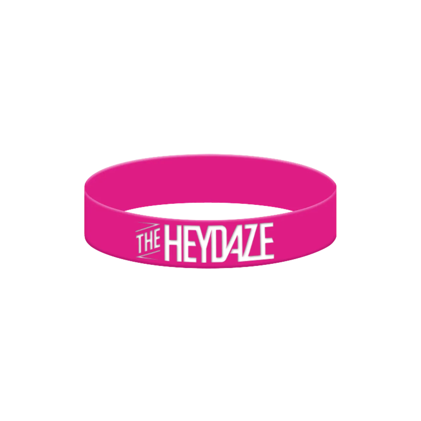 The Heydaze Hot Pink Logo Bracelet