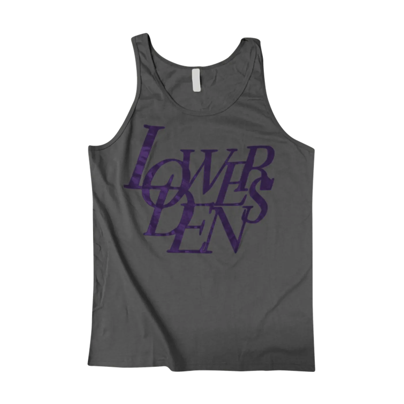 Lower Dens Purple Logo Unisex Tank