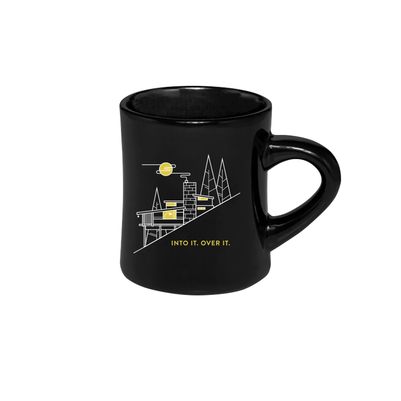 Into It. Over It. Diner Mug