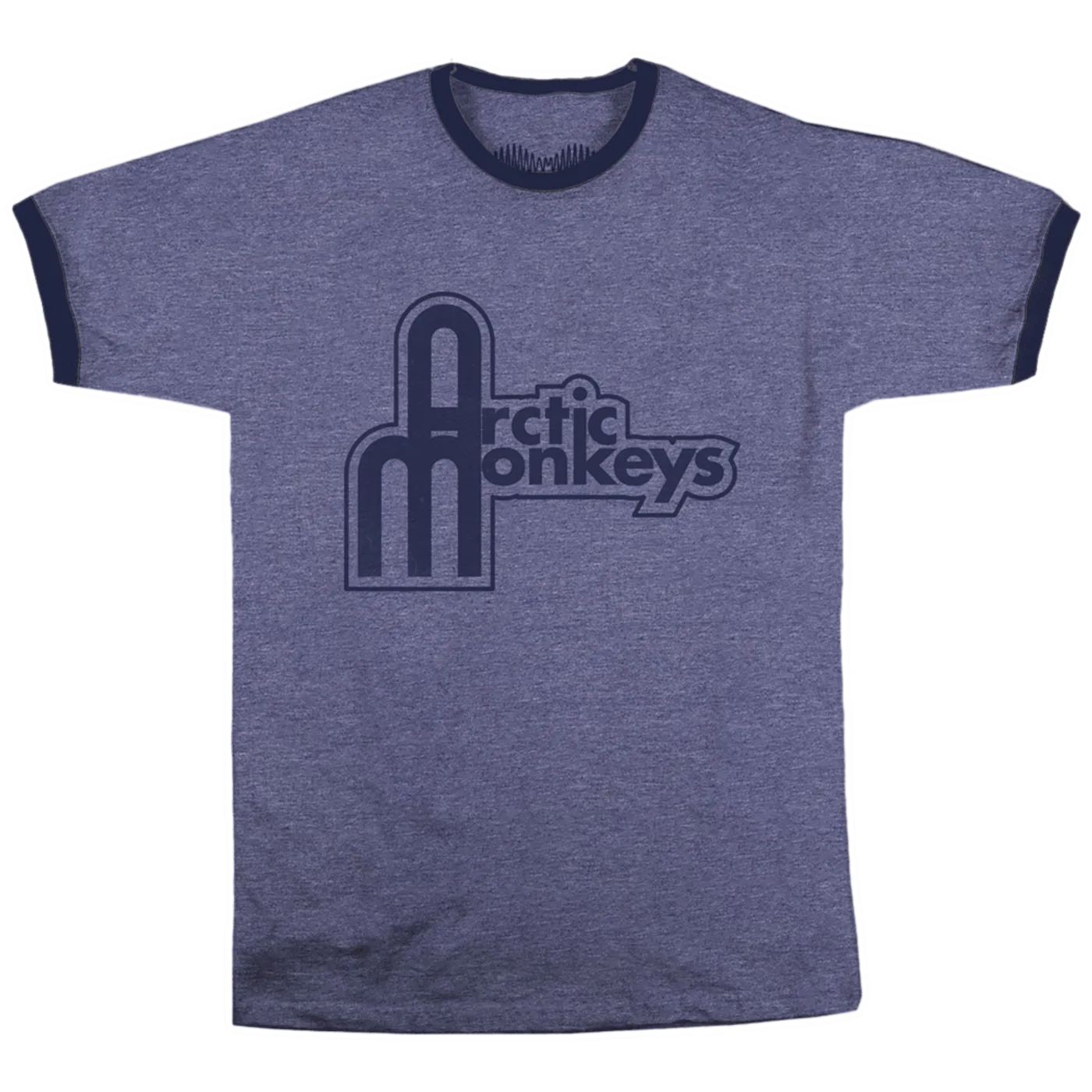 Arctic Monkeys 'STRUCTURAL LOGO' RINGER T-SHIRT
