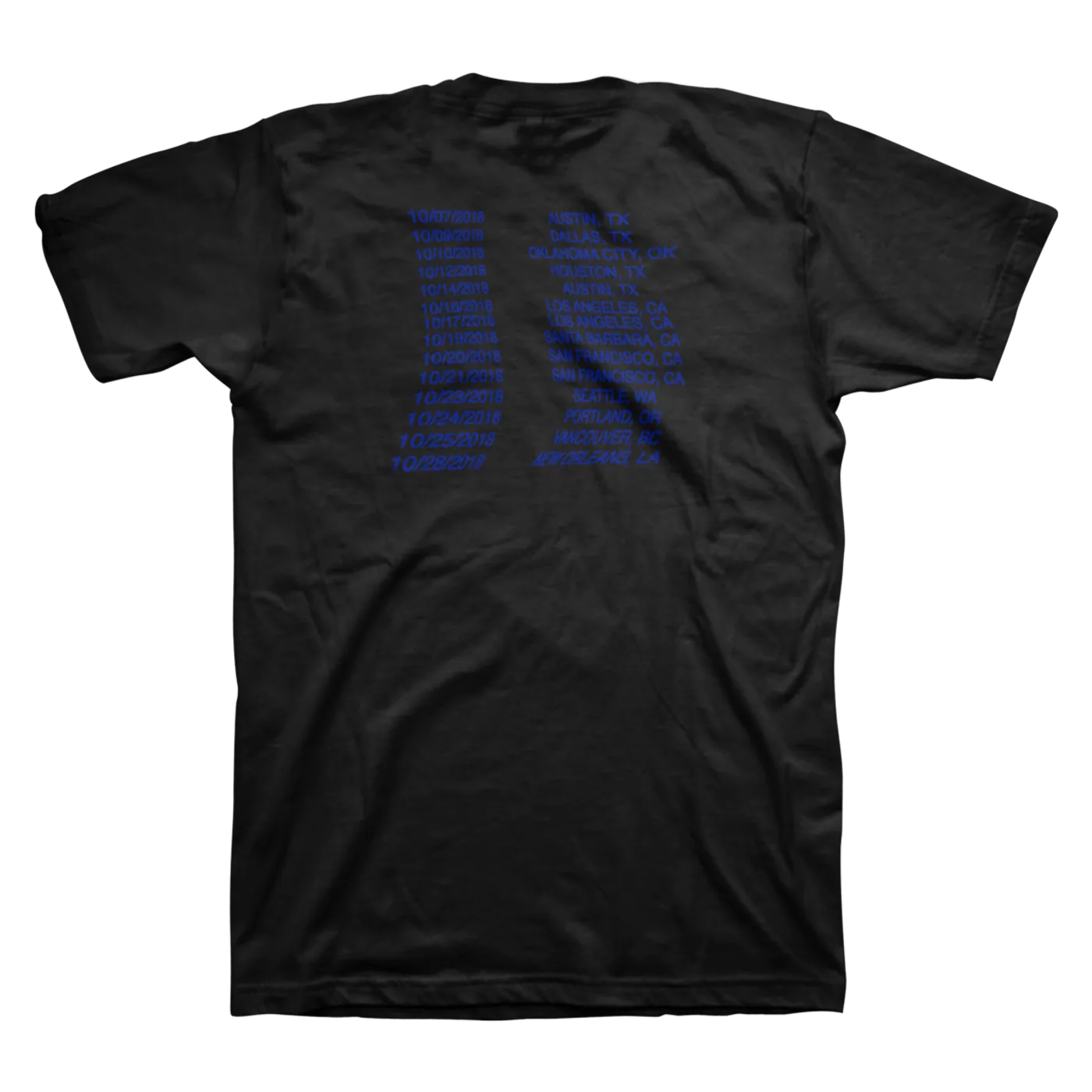 Arctic Monkeys 'MILLINSKY LOGO OCT TOUR' T-SHIRT