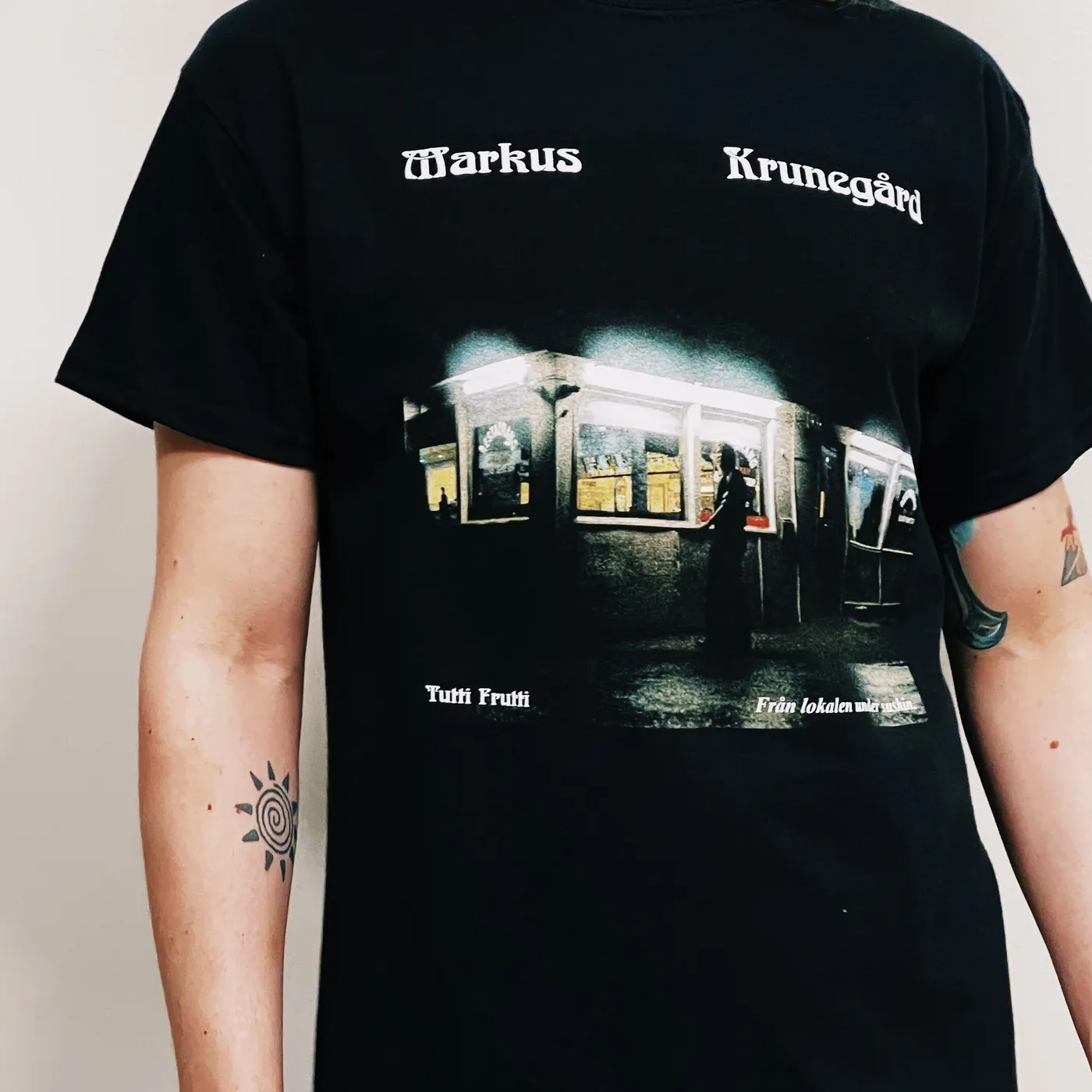 Markus Krunegård Tutti Frutti Album T-shirt