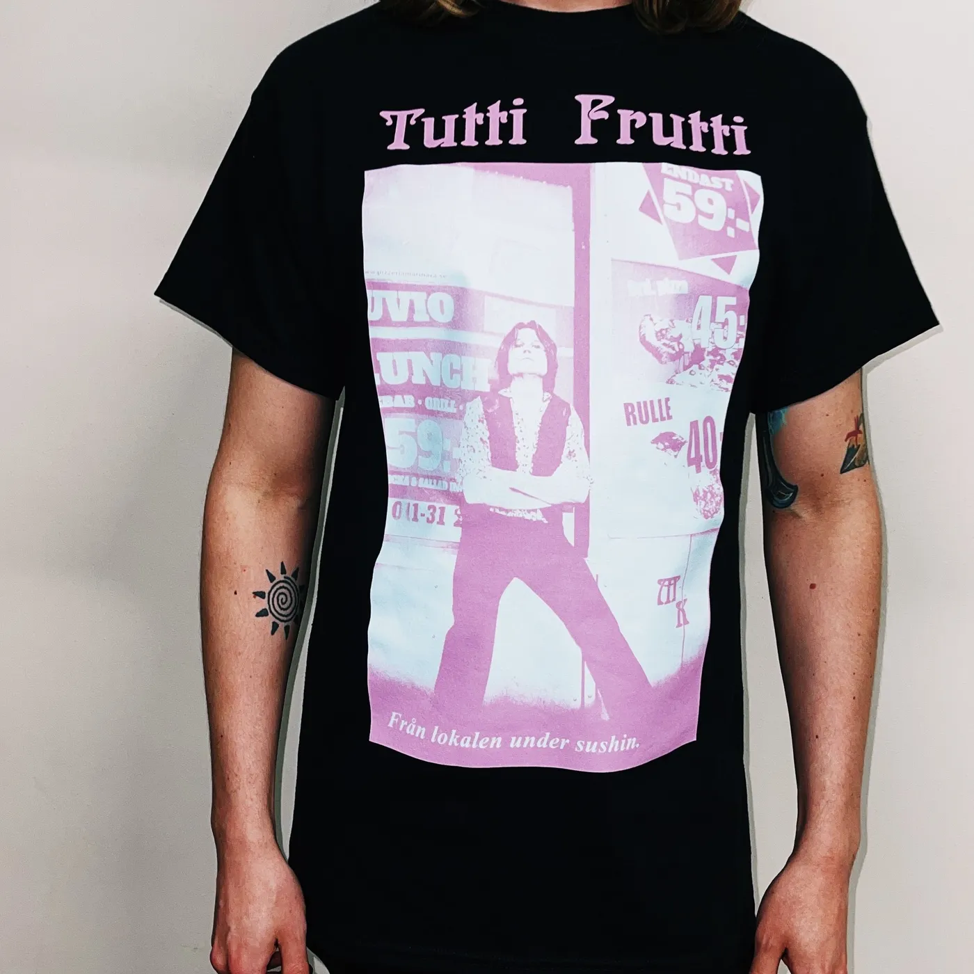 Markus Krunegård Bredbent T-shirt Black