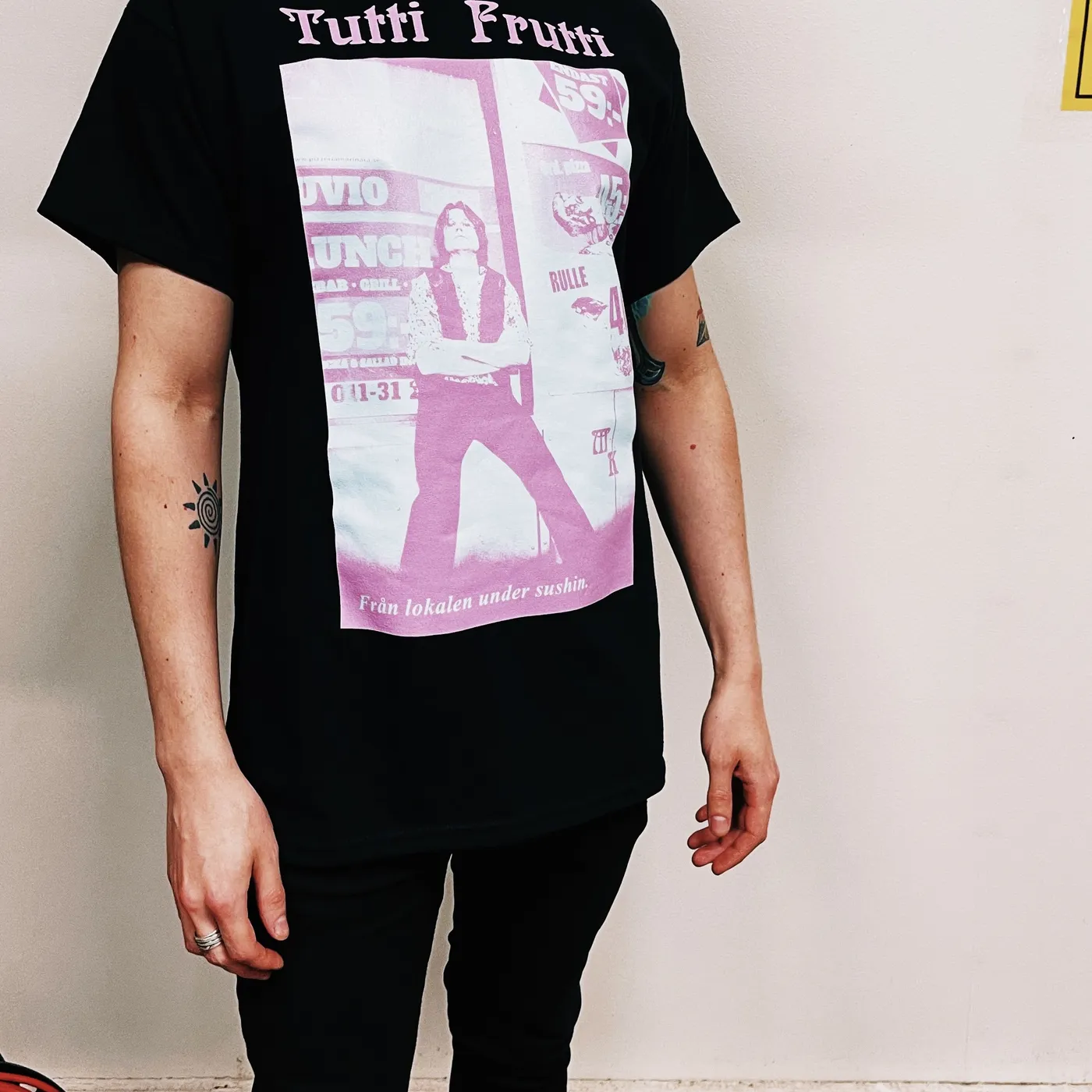 Markus Krunegård Bredbent T-shirt Black