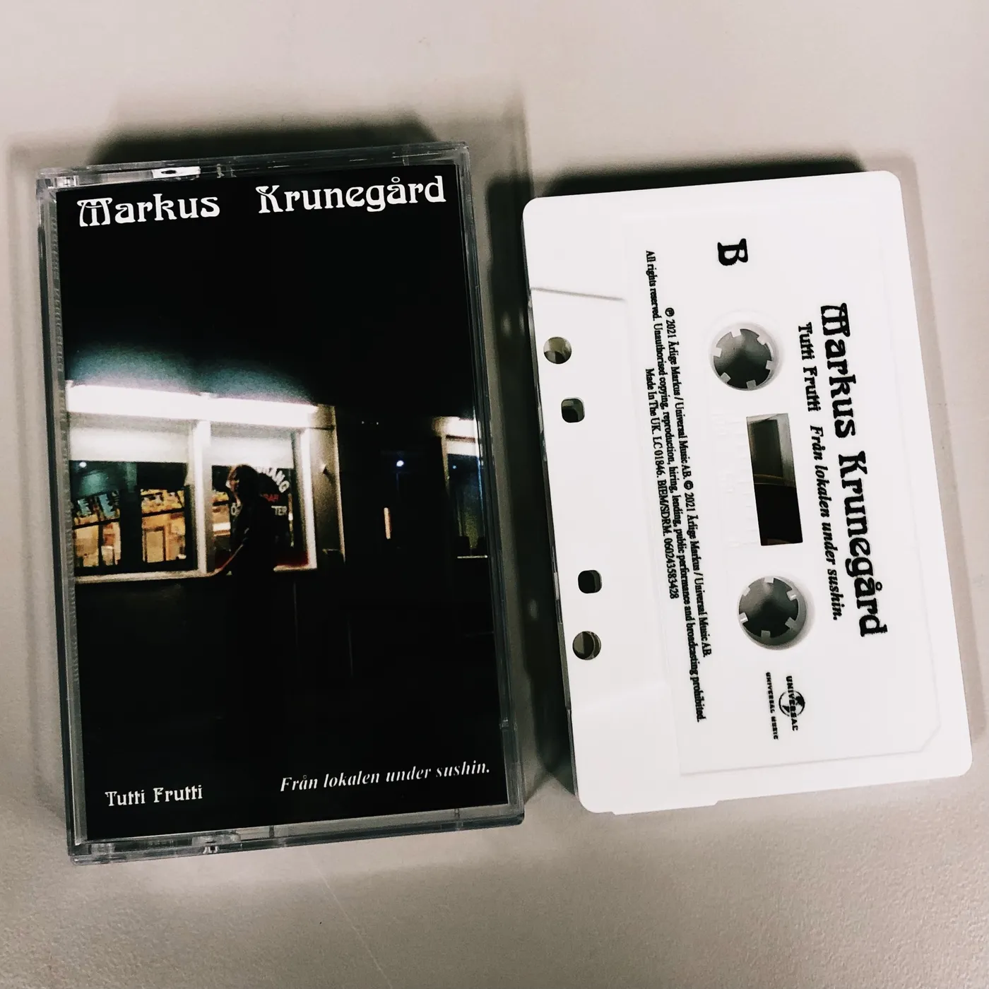 Markus Krunegård Tutti Frutti MC/Kassettband