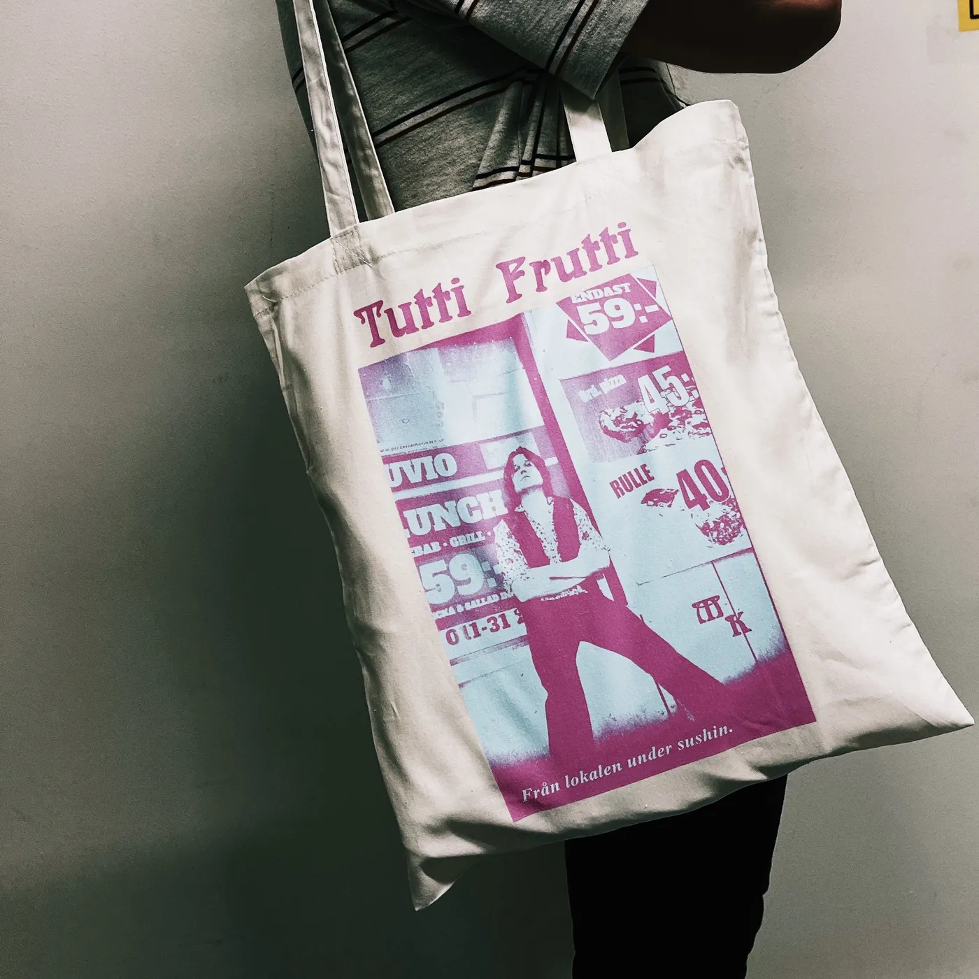 Markus Krunegård Bredbent Totebag White