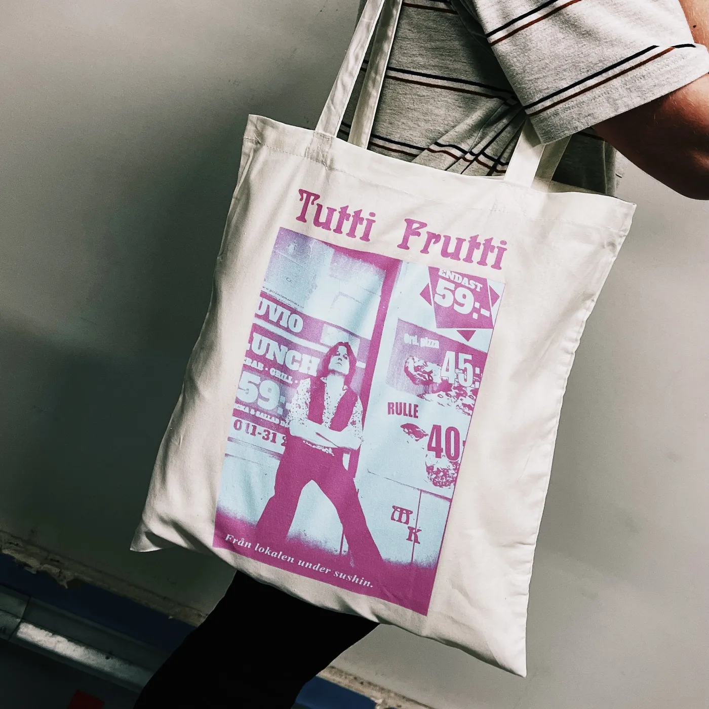 Markus Krunegård Bredbent Totebag White