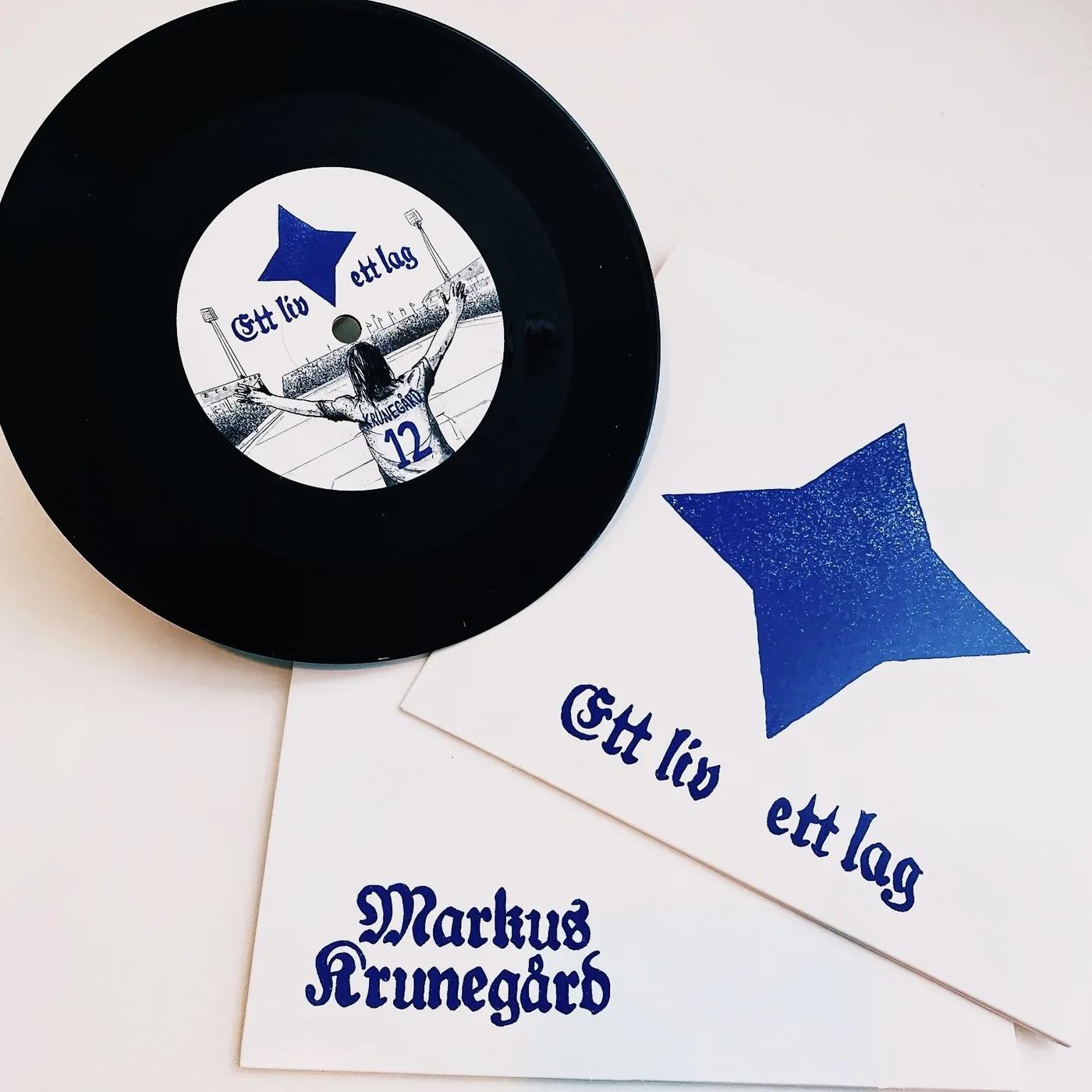 Markus Krunegård Ett liv, ett lag - 7"/vinylsingel