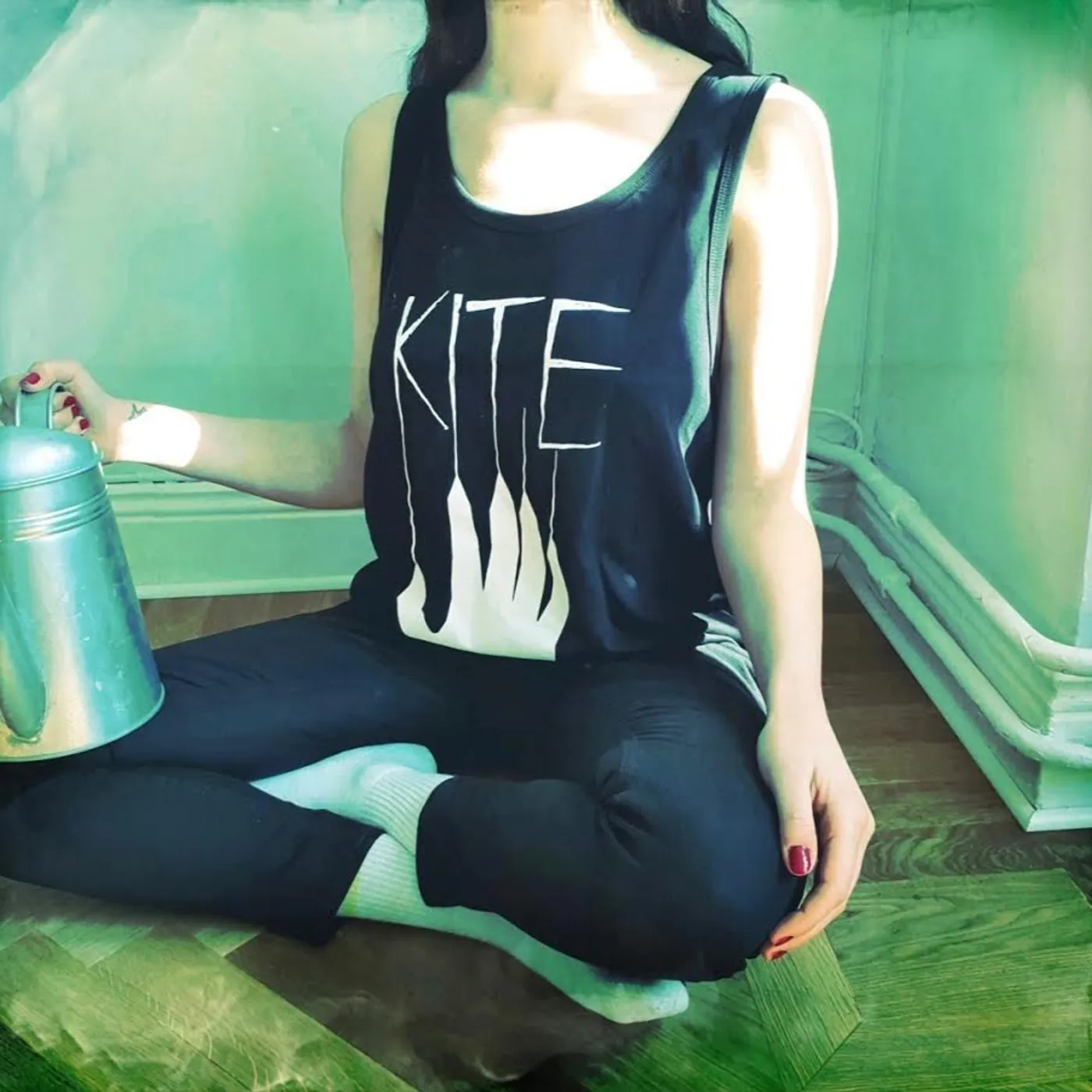 Kite Tank top White hand
