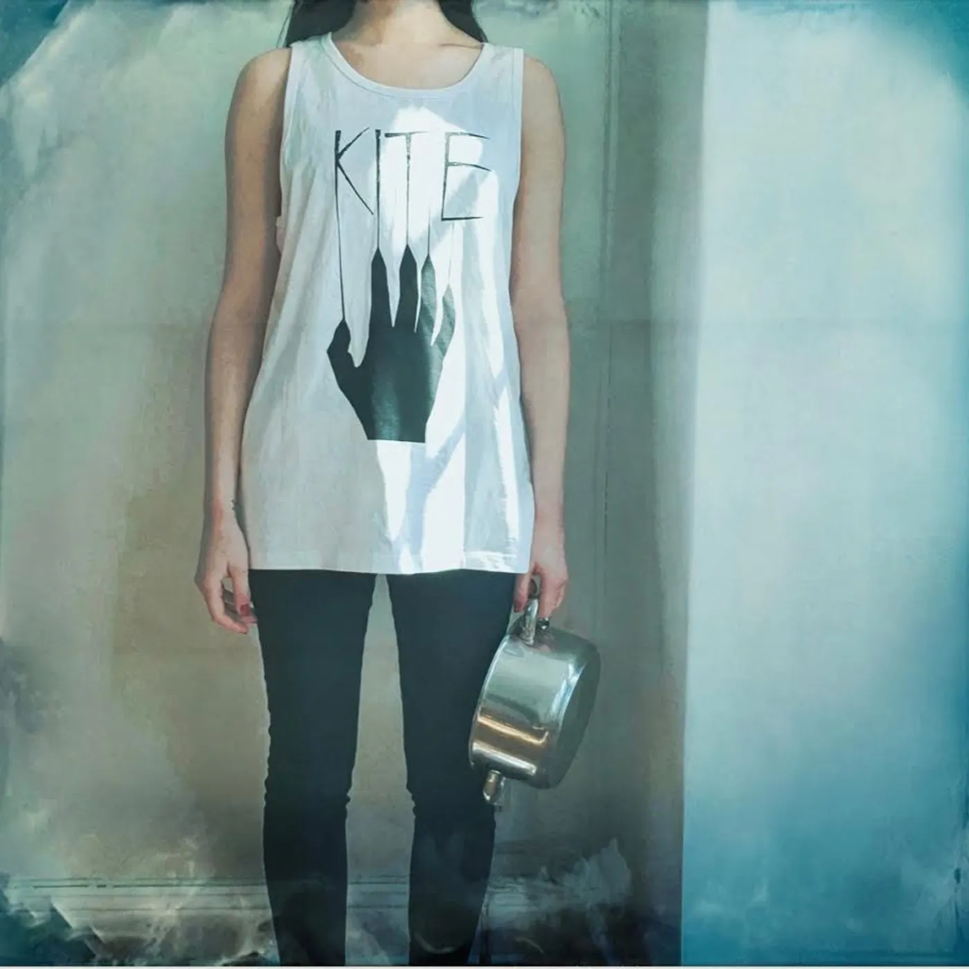 Kite Tank top Black hand