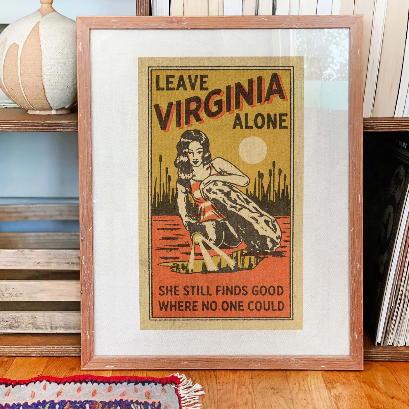 Tom Petty Leave Virginia Alone Print