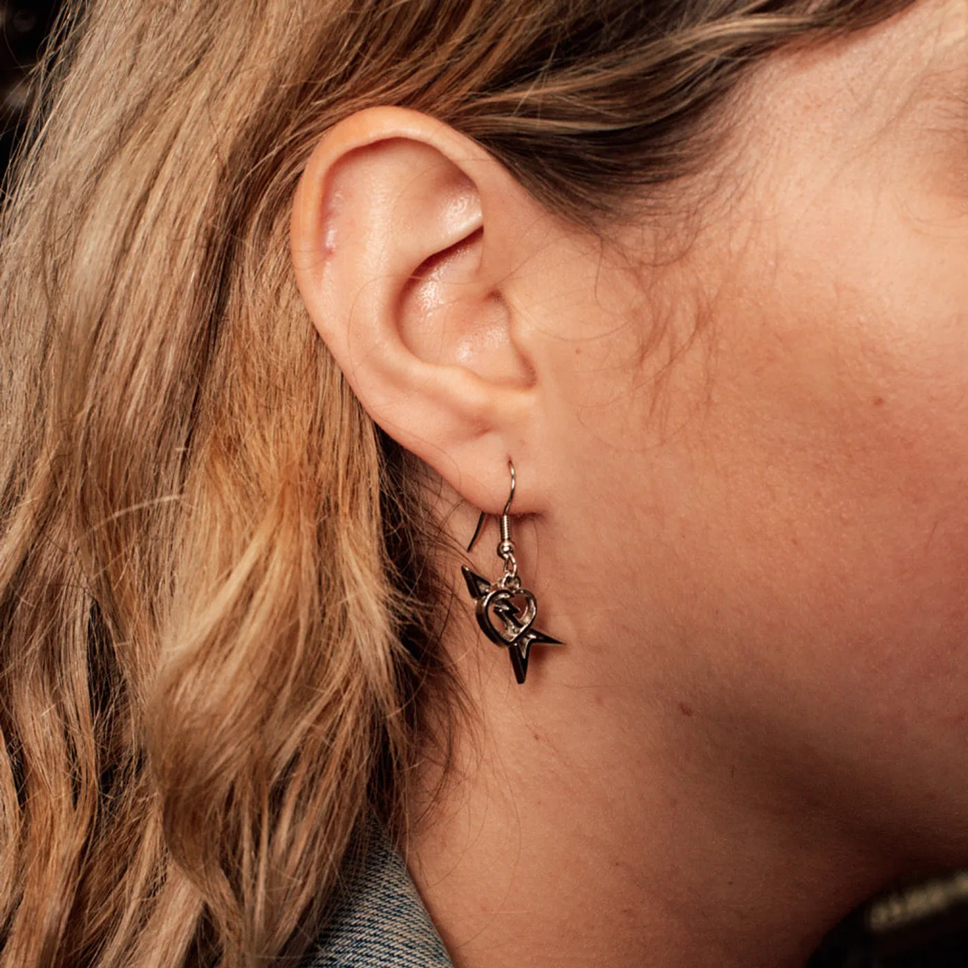 Tom Petty 40th Anniversary Logo Earrings
