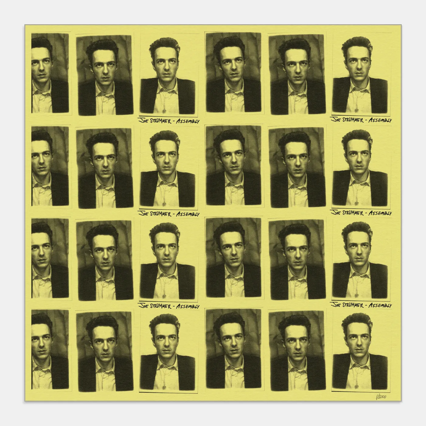 Joe Strummer - Assembly - Limited Edition Litho Art Print