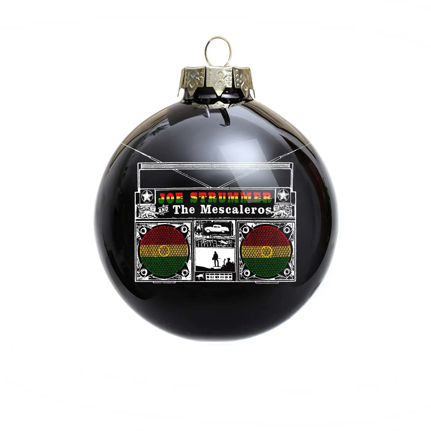Joe Strummer Blaster Holiday Ornament