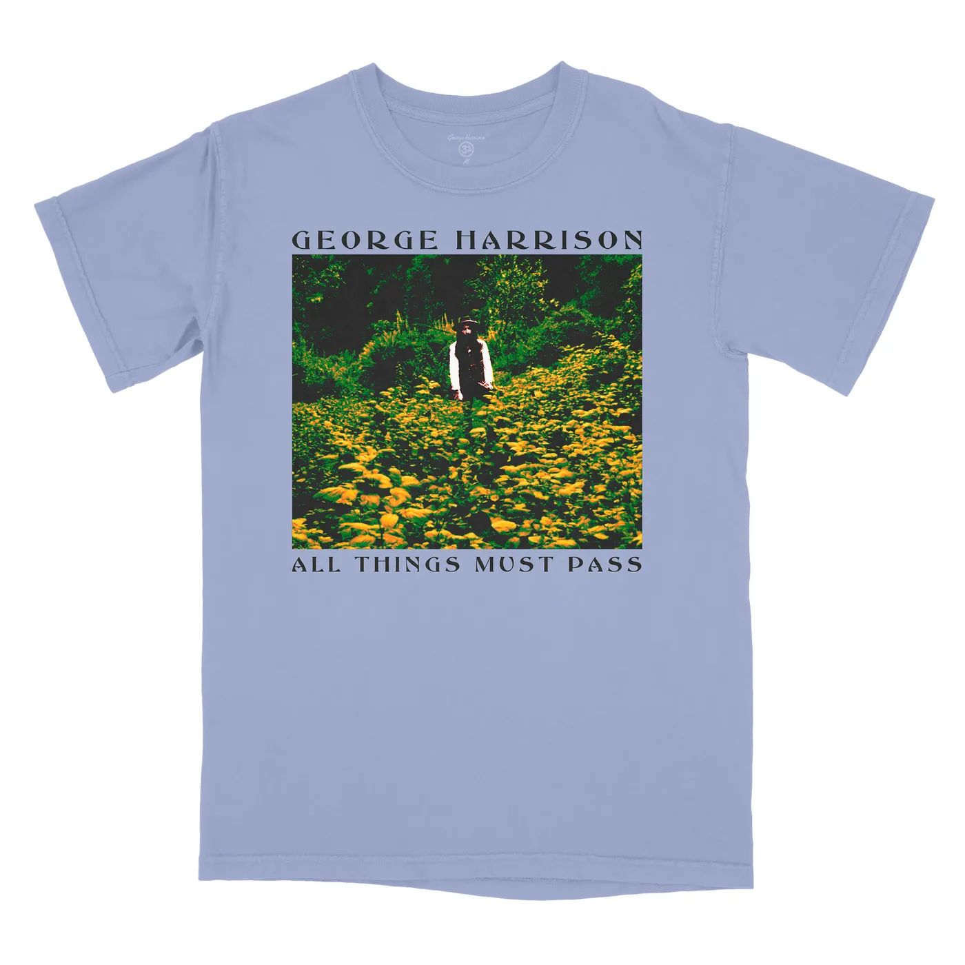 George Harrison Garden Baby Blue Tee