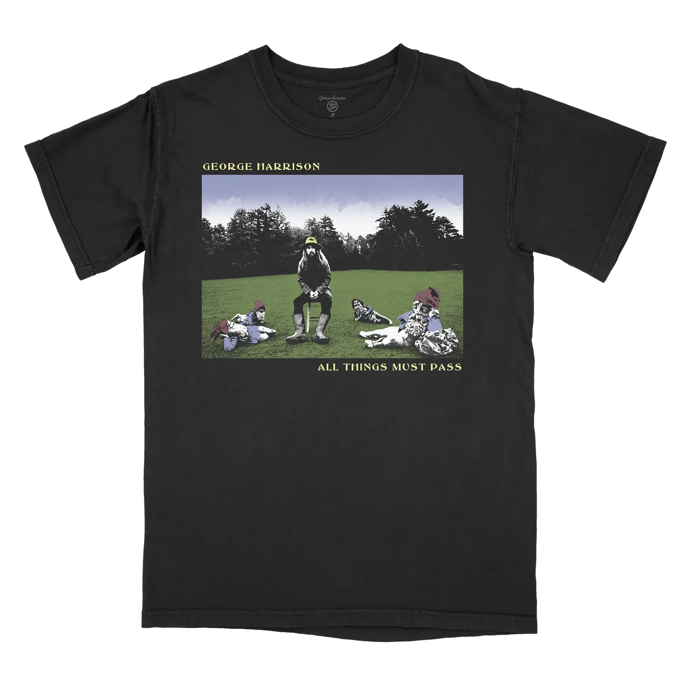 George Harrison All Things Must Pass Black Tee