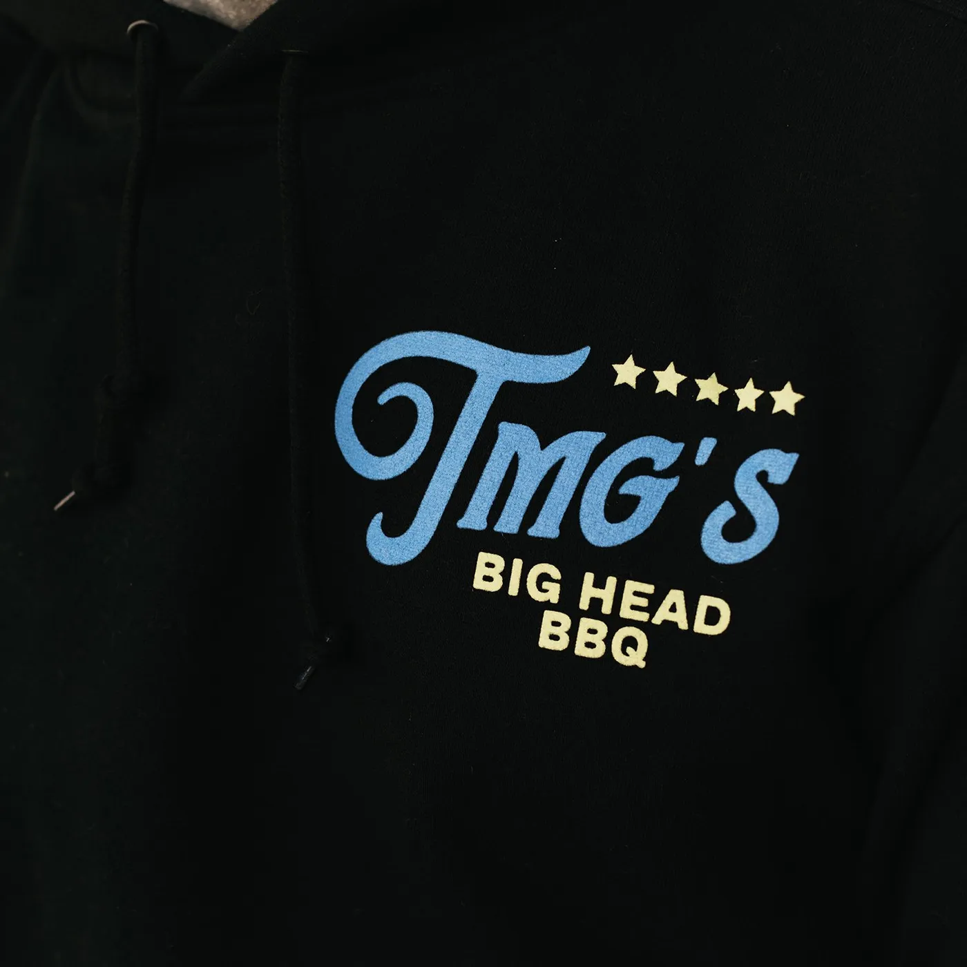 Tiny Meat Gang Big Head BBQ Black Hoodie