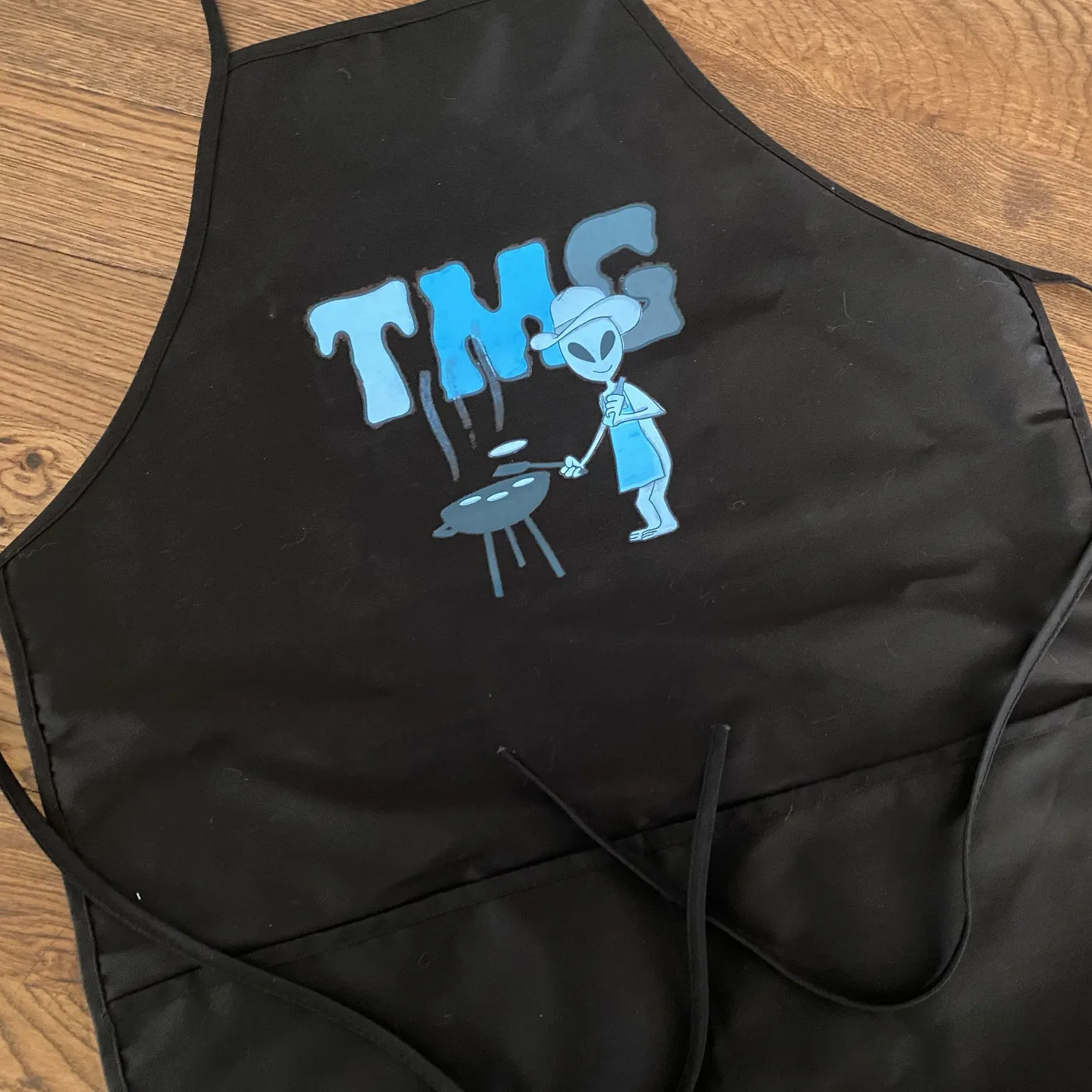 Tiny Meat Gang TMG BBQ Black Apron