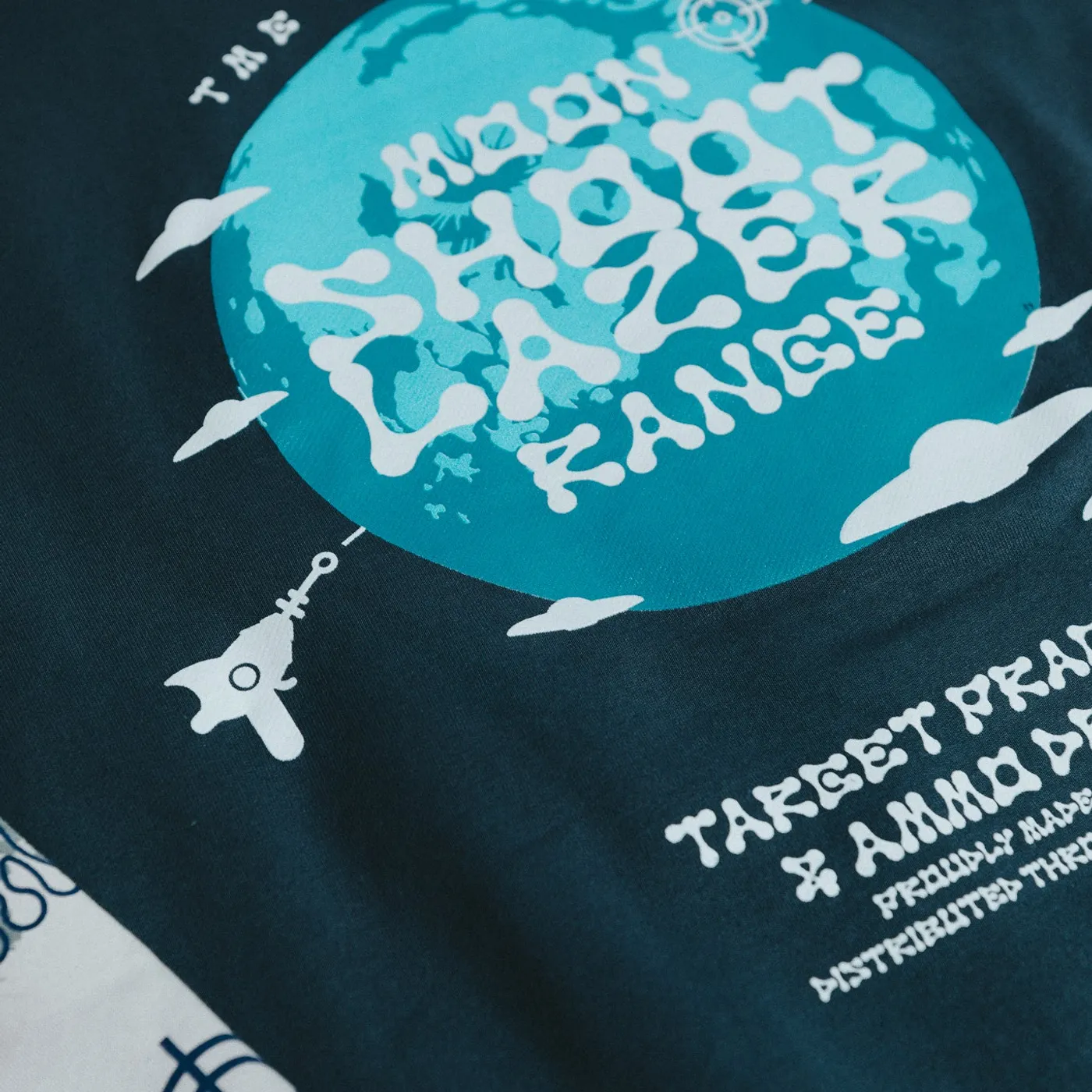 Tiny Meat Gang Moon Shoot Lazer Range Color Block Hoodie