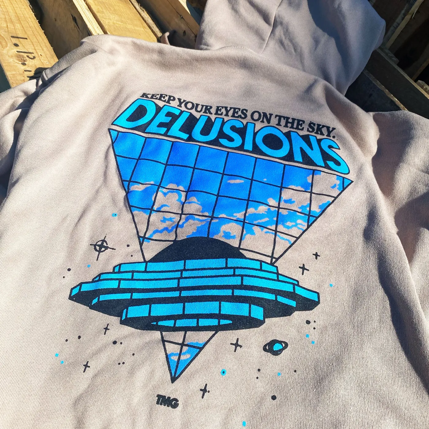 Tiny Meat Gang Delusions Expansion Tan Hoodie