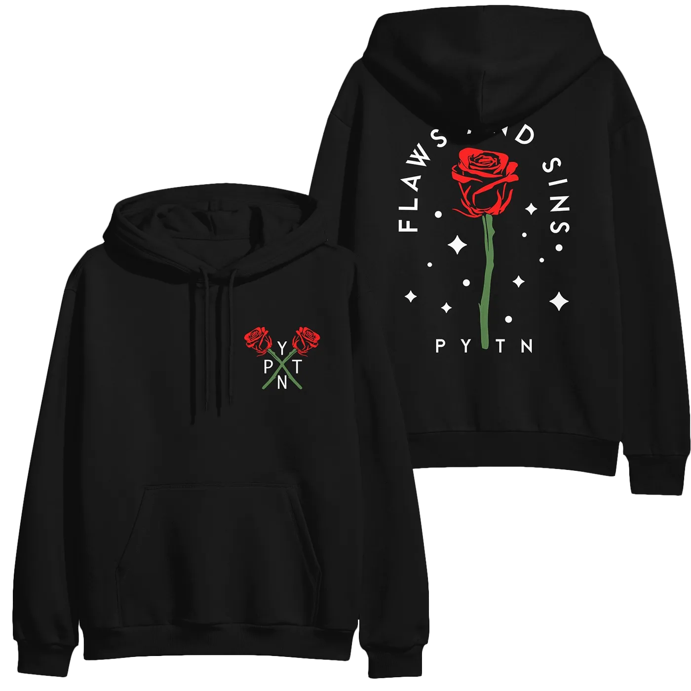 payton Flaws & Sins Hoodie - Black