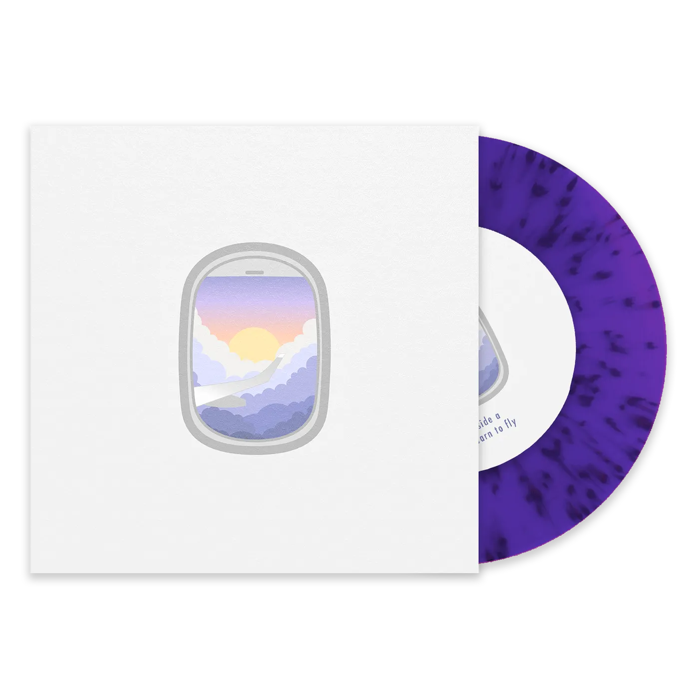 Surfaces Learn To Fly 7" Vinyl - Purple with Black Splatter